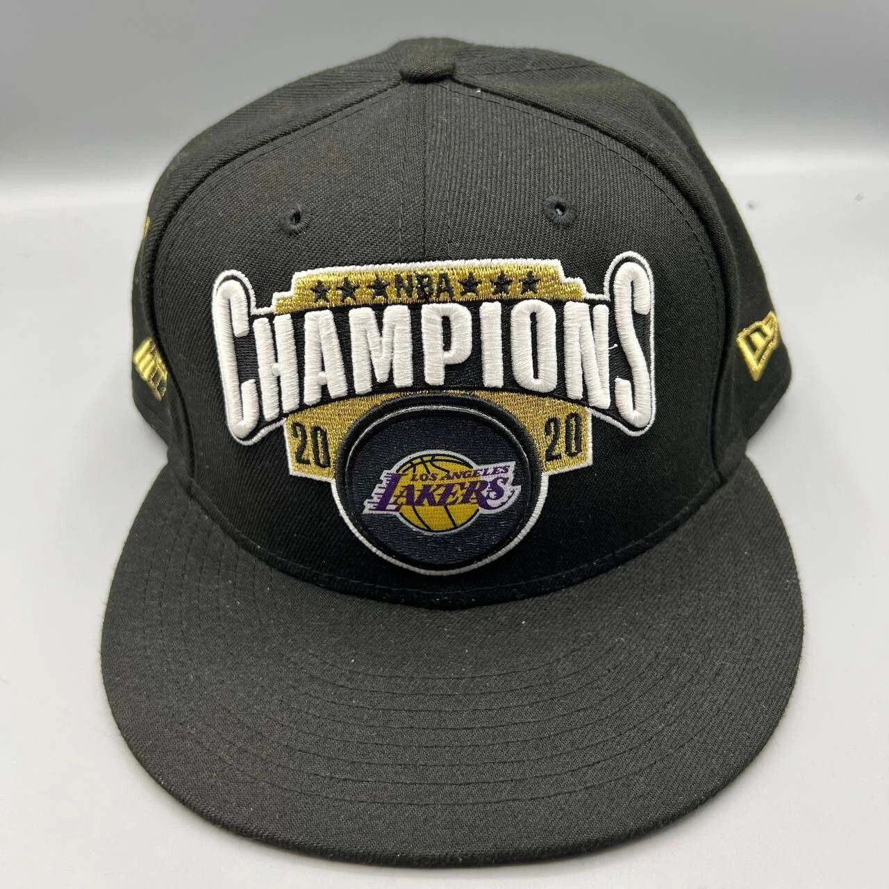 New Era Los Angeles LA Lakers Hat Men 2020 NBA Champions Snap Back Size ONE SIZE - 1 Thumbnail