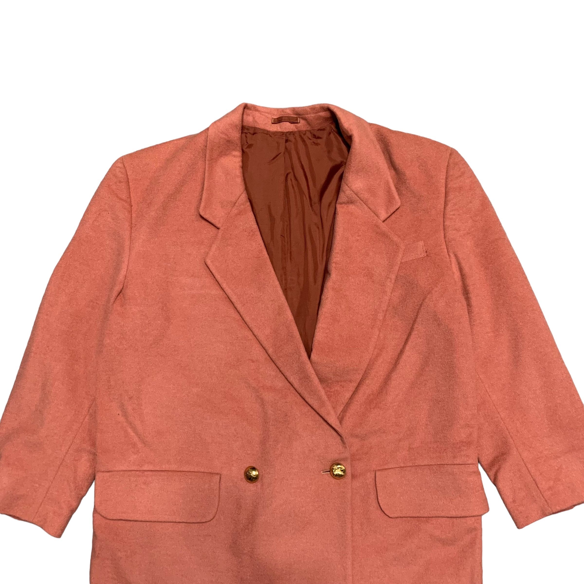Burberry Vintage Burberrys Lamswool Jacket Made In England Size L / US 10 / IT 46 - 3 Thumbnail