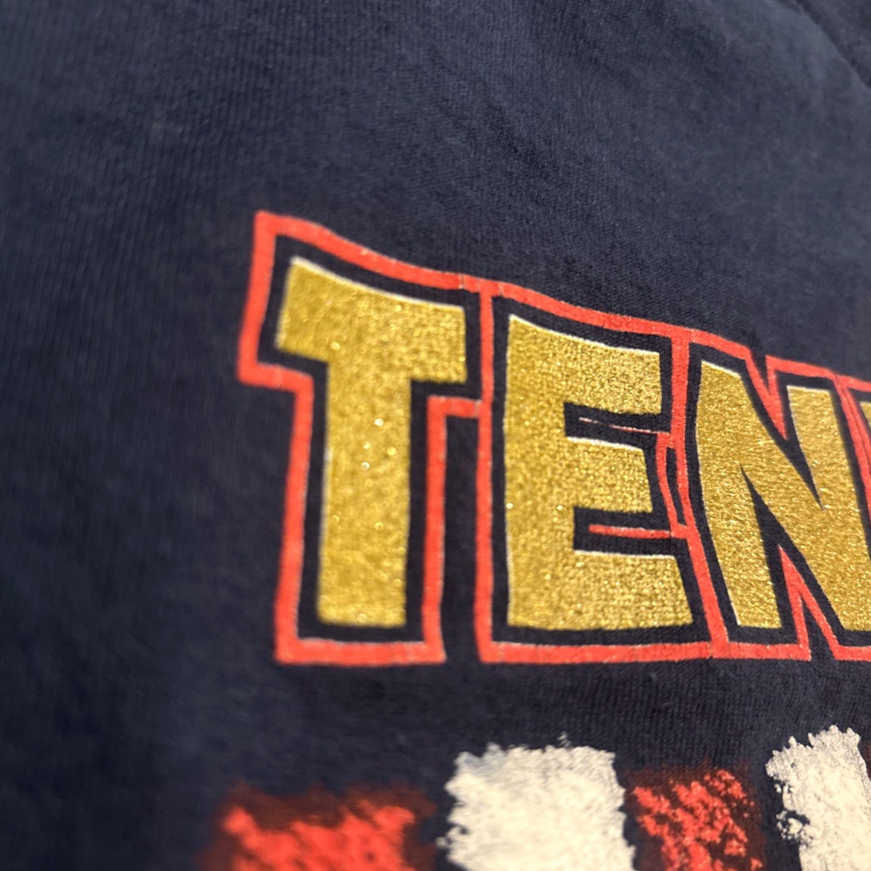 Fruit Of The Loom VINTAGE Tennessee American Pride USA Flag T-Shirt Patriotic Graphic Tee Size L Blue Men Shirt Size US L / EU 52-54 / 3 - 4 Thumbnail