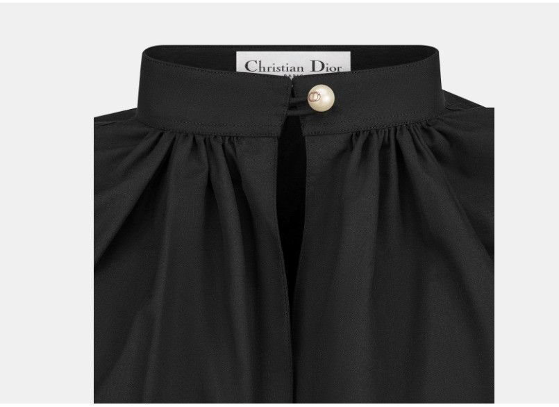 Dior o1w1db10225 411B34A Blouse in Black Size XL / US 12-14 / IT 48-50 - 4 Thumbnail