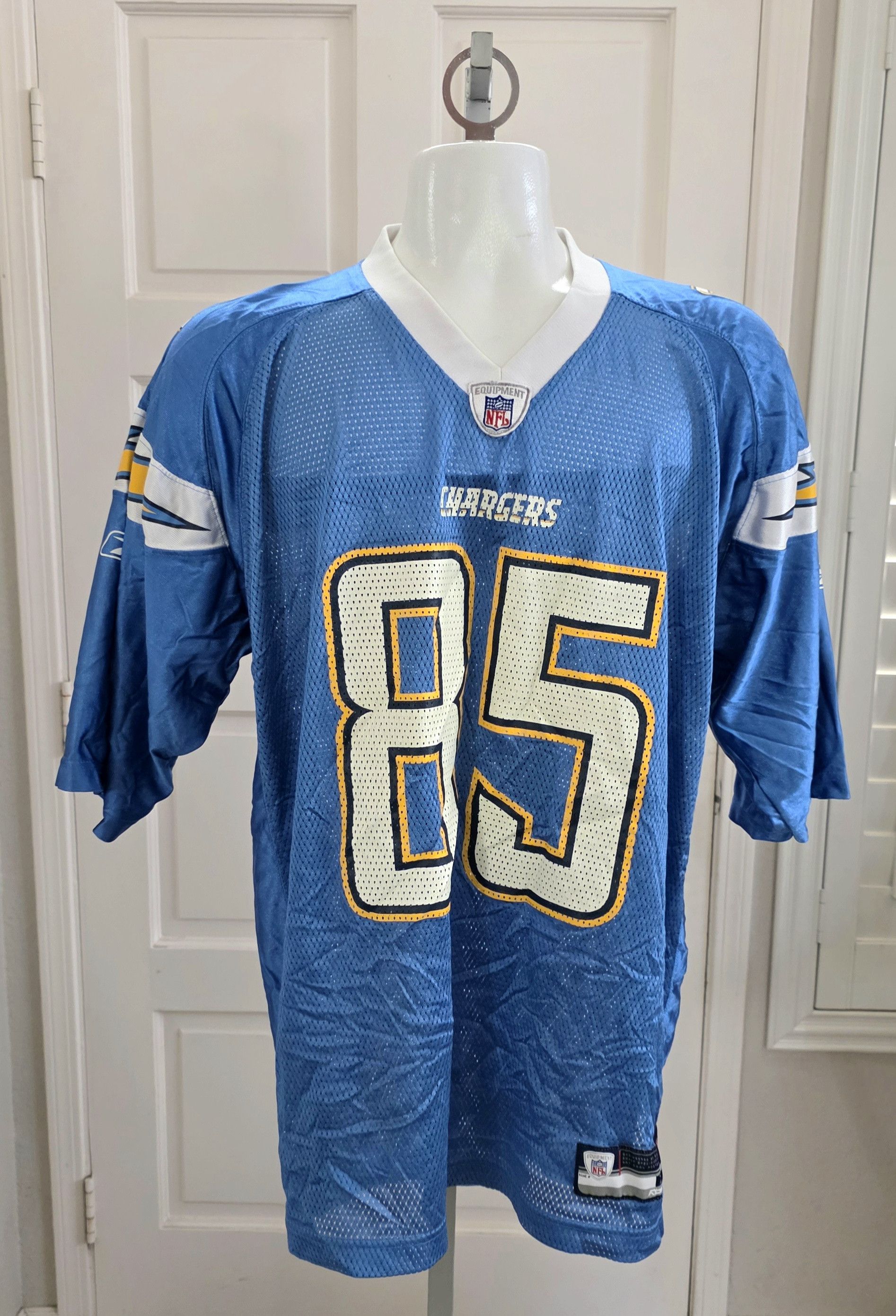 Reebok Reebok Vintage Antonio Gates Chargers NFL Football Jersey 85 Size US XL / EU 56 / 4 - 1 Thumbnail