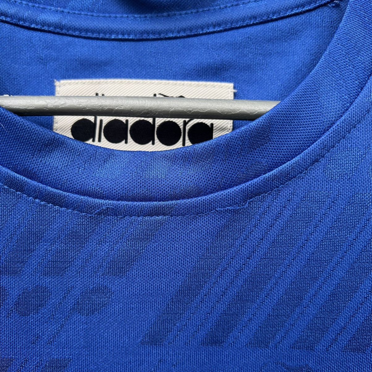 Diadora Italy Retro Football Shirt Diadora Soccer Jersey Size US S / EU 44-46 / 1 - 3 Thumbnail