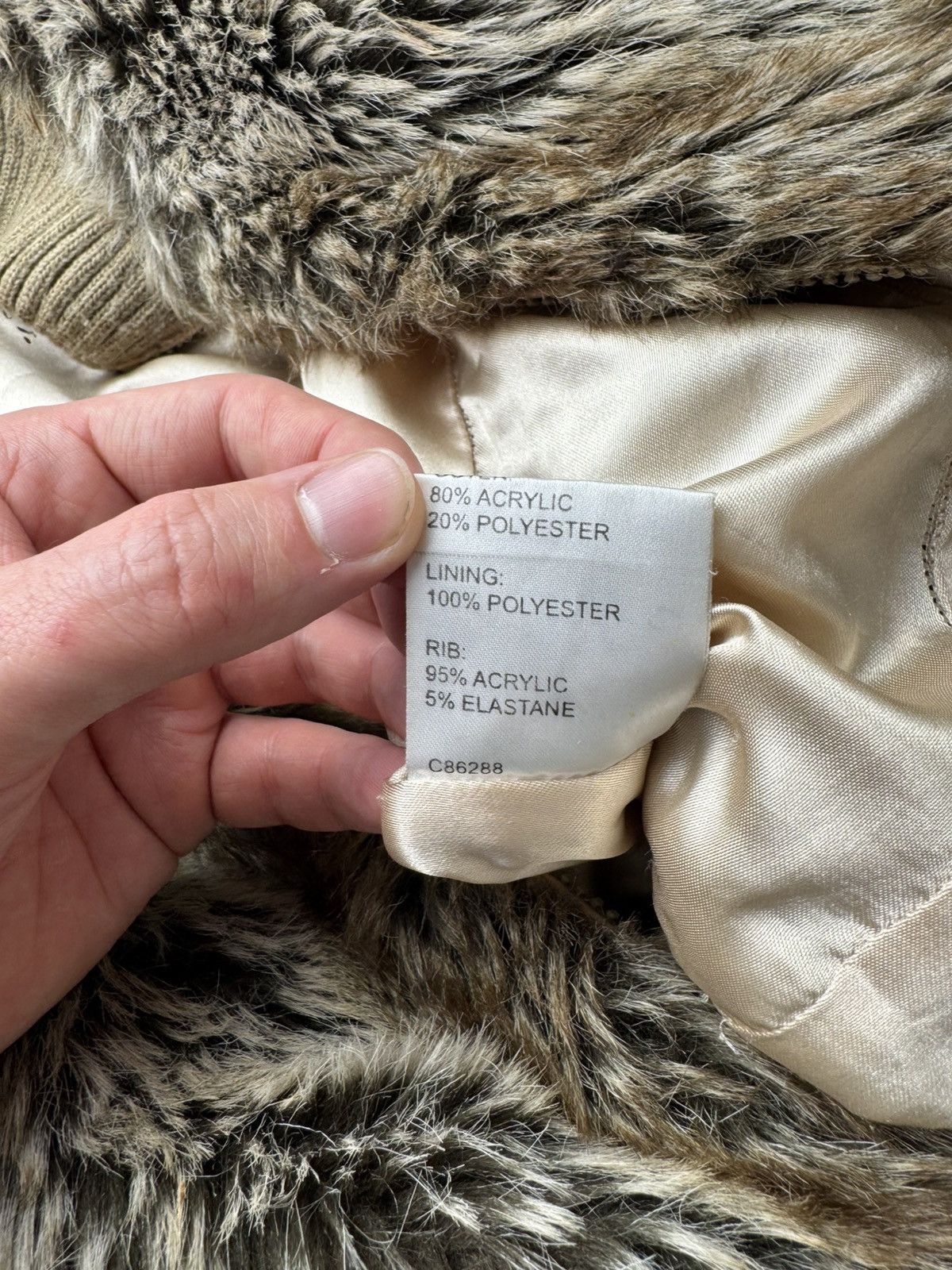 Vintage Vintage Faux Fur Zipped Vest Size S / US 4 / IT 40 - 5 Thumbnail