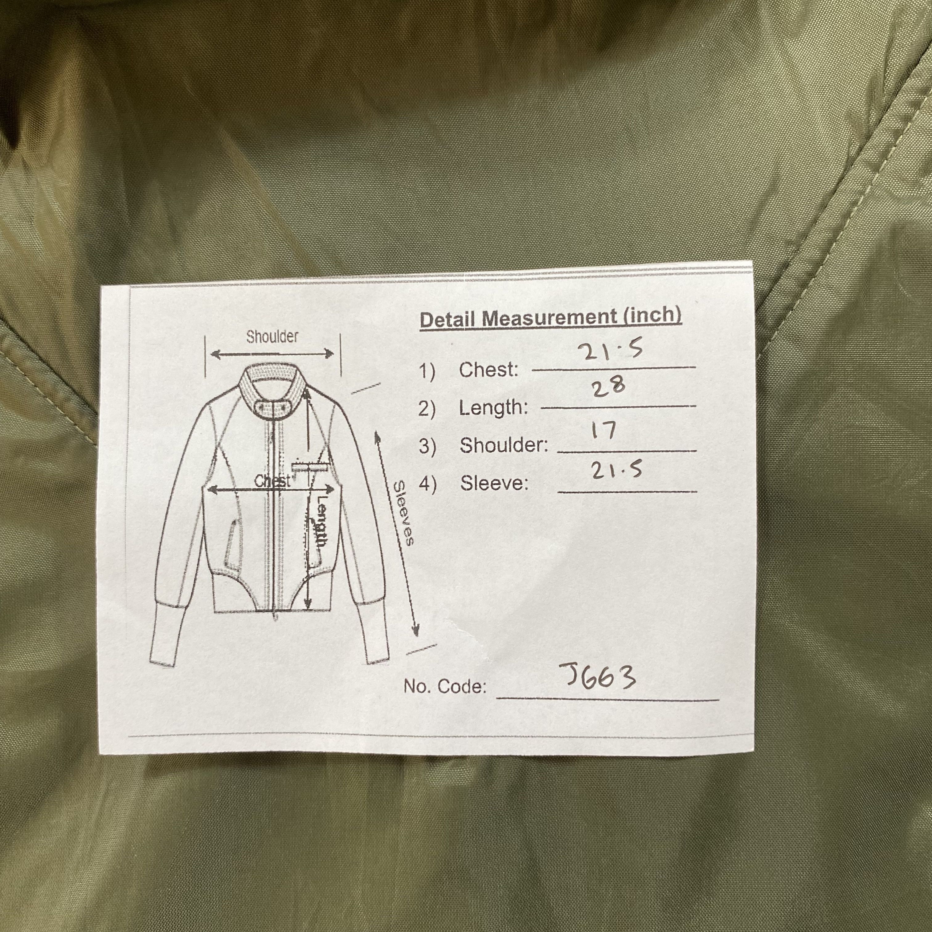 Vintage Vintage Olive Green Military Anorak Pullover Jacket-J663 Size US M / EU 48-50 / 2 - 11 Thumbnail