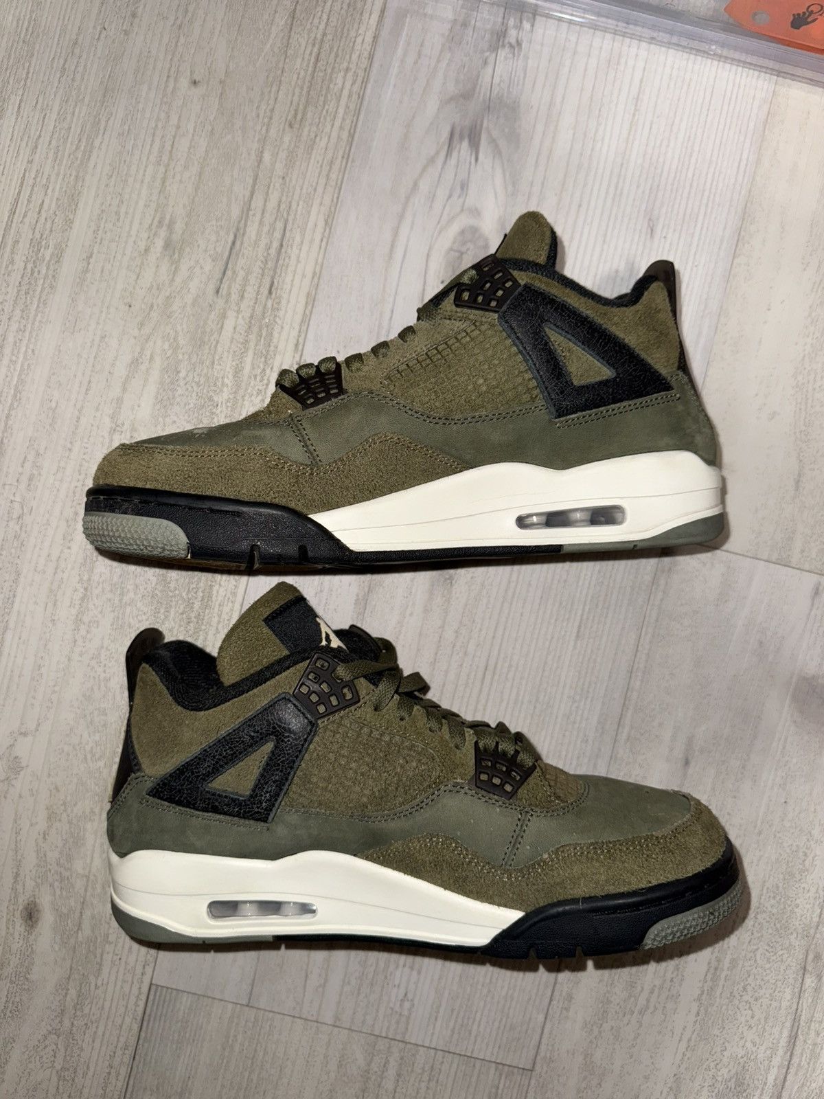Jordan Brand Air Jordan 4 Retro Craft Olive Size US 10 / EU 43 - 3 Thumbnail