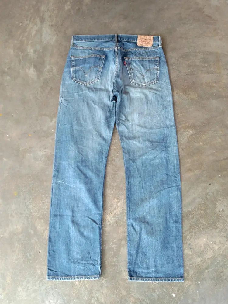 Levi's Vintage Levi's 501 Distressed Jeans 36x34 Size US 36 / EU 52 - 2 Thumbnail