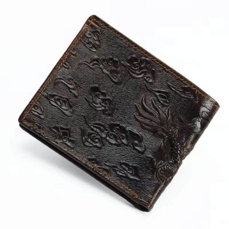 Vintage Dragon Vintage Retro PU Leather Wallet Size ONE SIZE - 2 Thumbnail