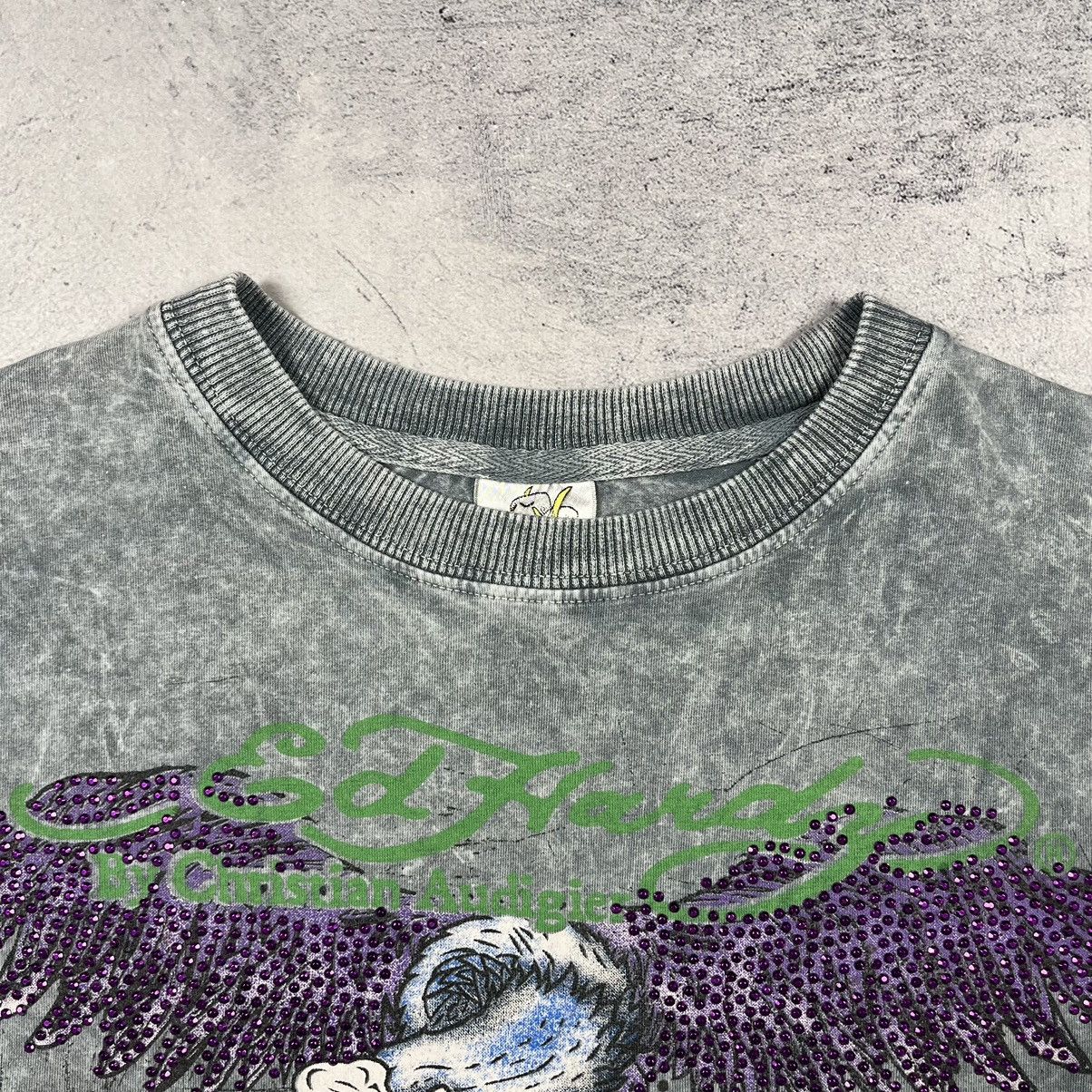 Ed Hardy Vintage Ed Hardy Y2K skulls tie-dye T shirt 00’s Size US M / EU 48-50 / 2 - 11 Thumbnail