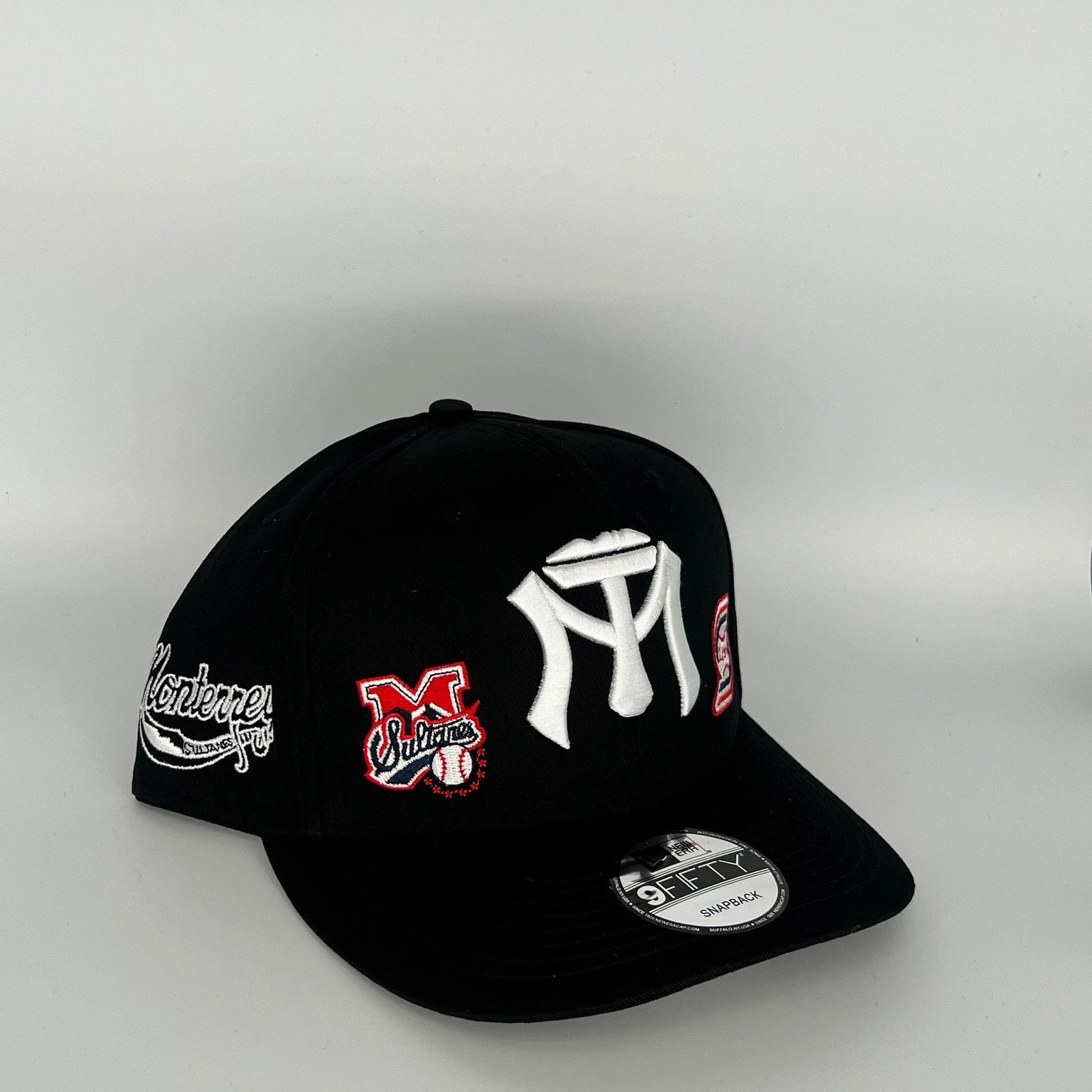 New Era Black Sultanes de Monterrey Fantasmas Grises Side Patch MBL Size ONE SIZE - 1 Thumbnail