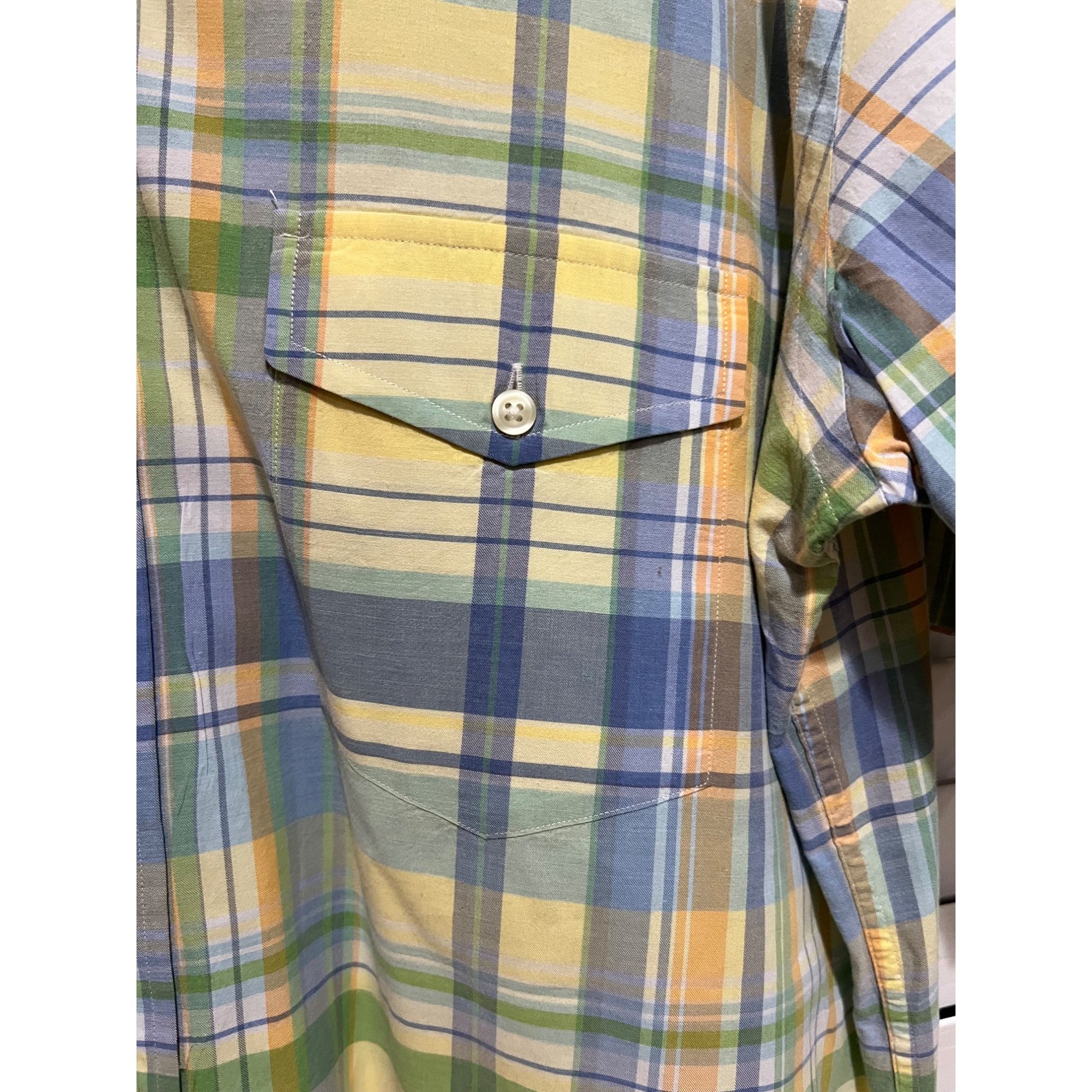 Ralph Lauren Ralph Lauren Short Sleeve Button Up Shirt - Size LT Size US L / EU 52-54 / 3 - 2 Thumbnail