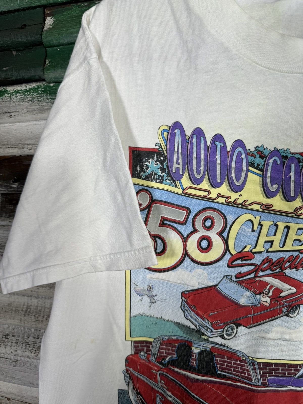 Chevrolet × Vintage Vintage ‘58 Chevy Shirt Size US L / EU 52-54 / 3 - 5 Thumbnail