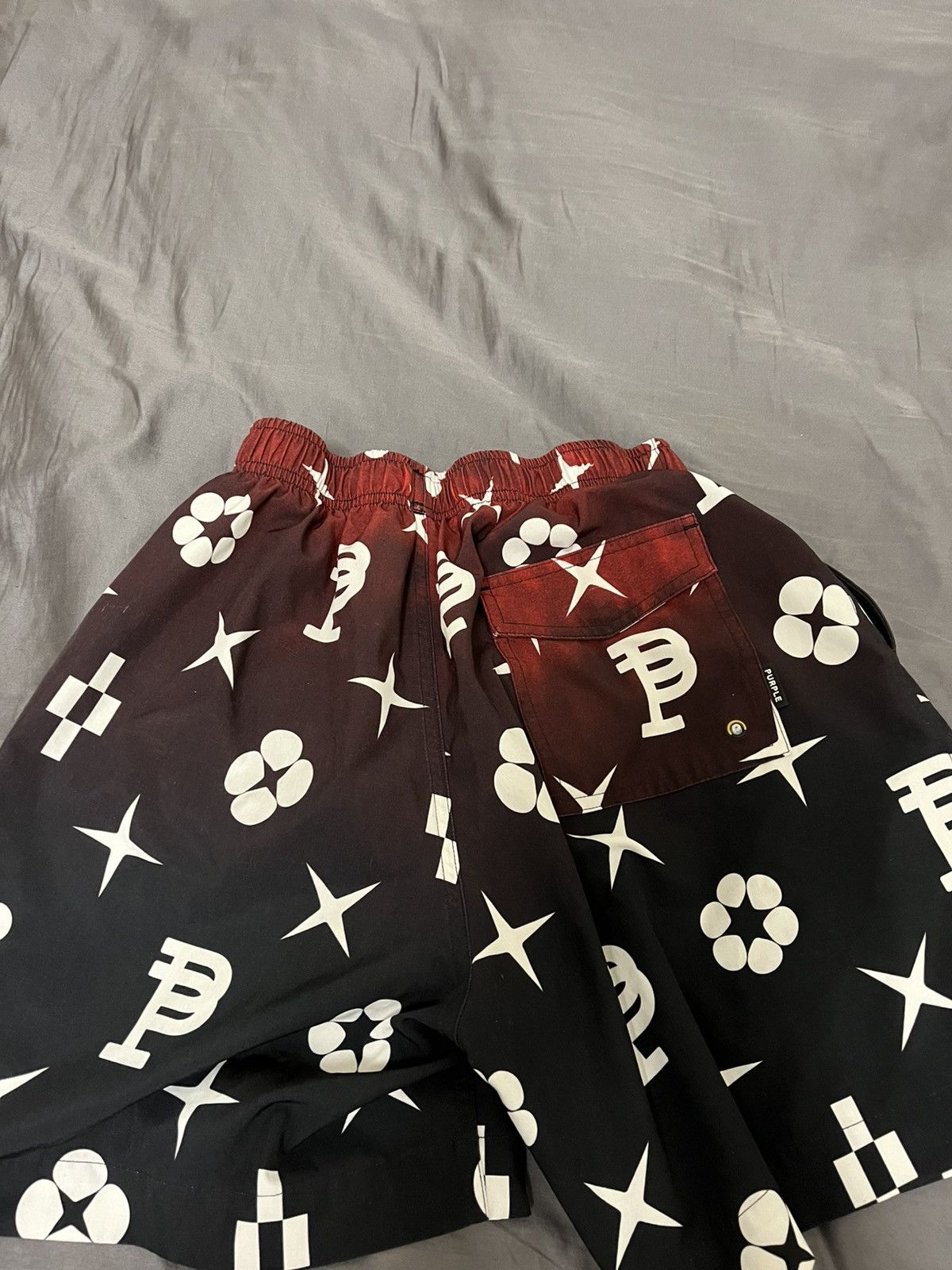 Purple purple shorts Size US 29 - 3 Thumbnail