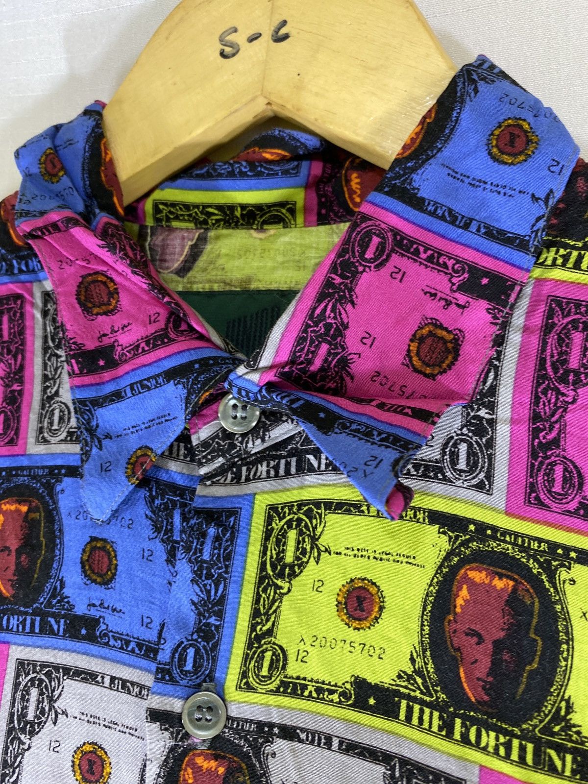 Jean Paul Gaultier iconic junior gaultier andy warhol dollars bills monogram Size US M / EU 48-50 / 2 - 3 Thumbnail
