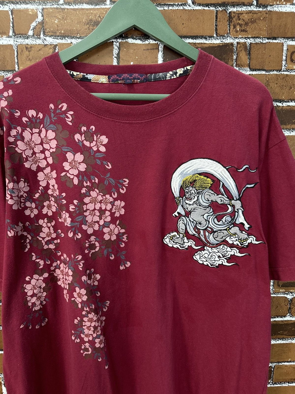 Karakuri Tamashii Karakuri Tamashi Sukajan Harajuku Tshirt A949 Size US L / EU 52-54 / 3 - 4 Thumbnail