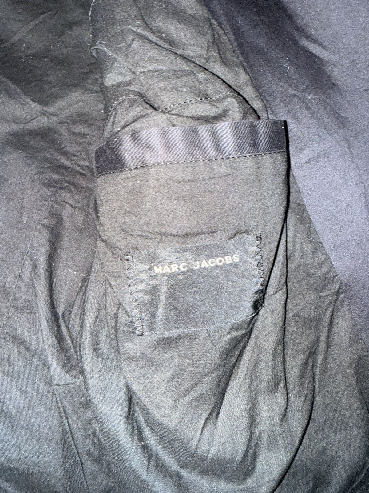 MARC JACOBS BLACK Biker Slim Jacket