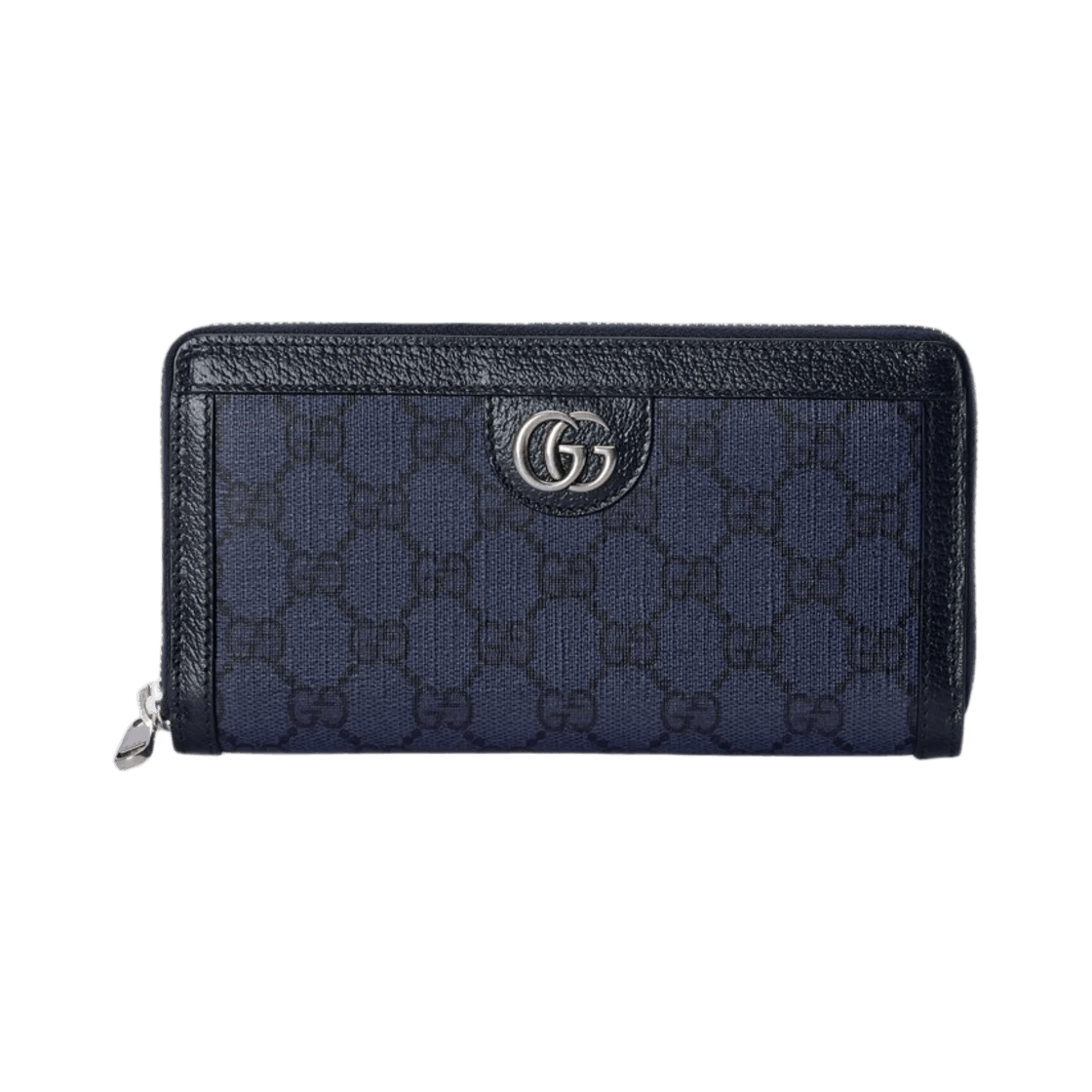 Gucci oc11z1225 Size: OS / Ophidia Zip Around Wallet in Dark Blue Size ONE SIZE - 1 Thumbnail
