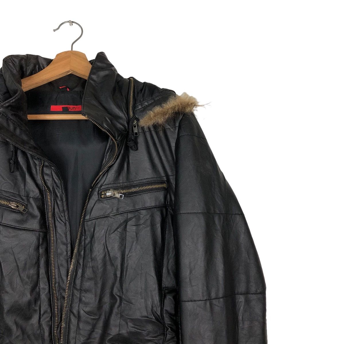 Issey Miyake 🔥Vintage Biker Soft Leather Jacket Jun Japan Made Size US M / EU 48-50 / 2 - 6 Thumbnail