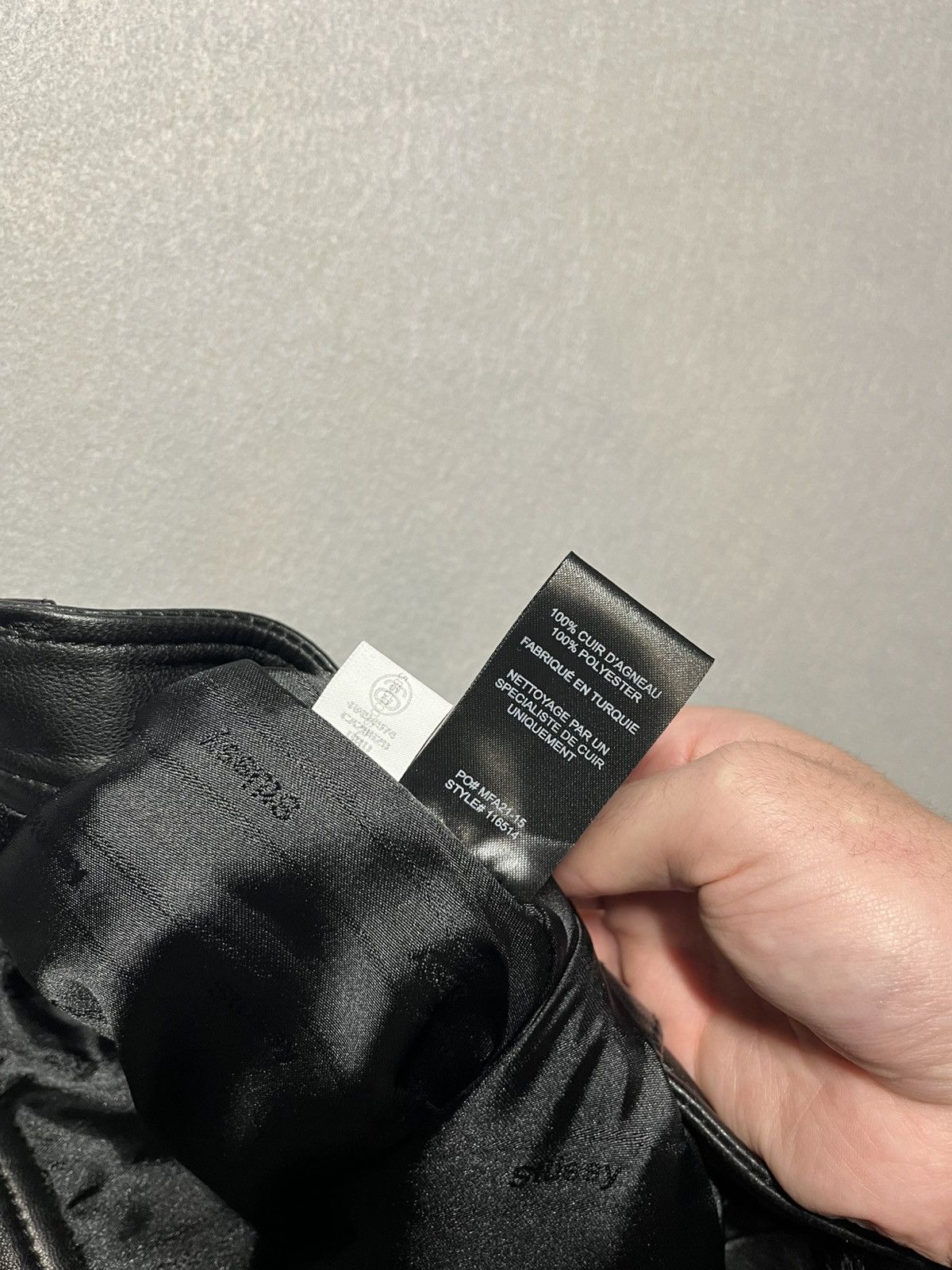 Stussy Stussy lambskin leather transit pants Size US 32 / EU 48 - 7 Thumbnail