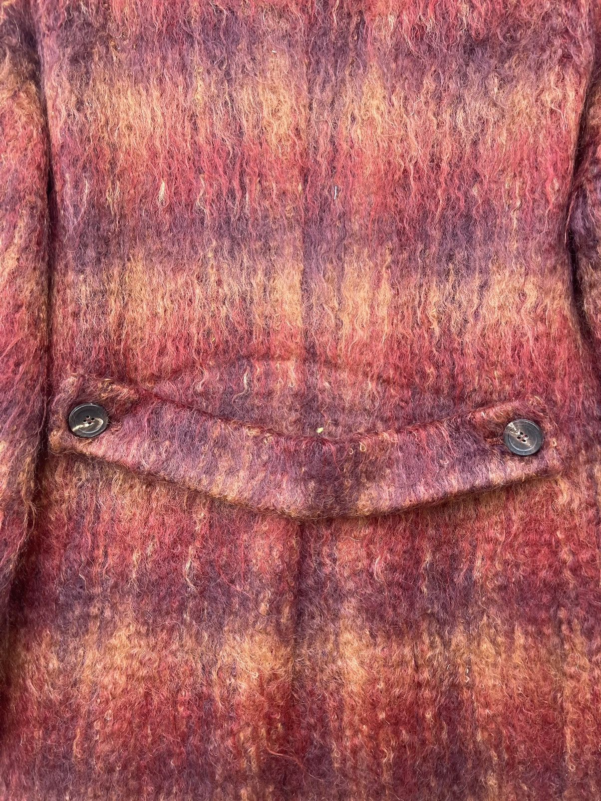 Marella Marella Made in Italy Mohair Wool Plaid Coat Size S / US 4 / IT 40 - 12 Thumbnail