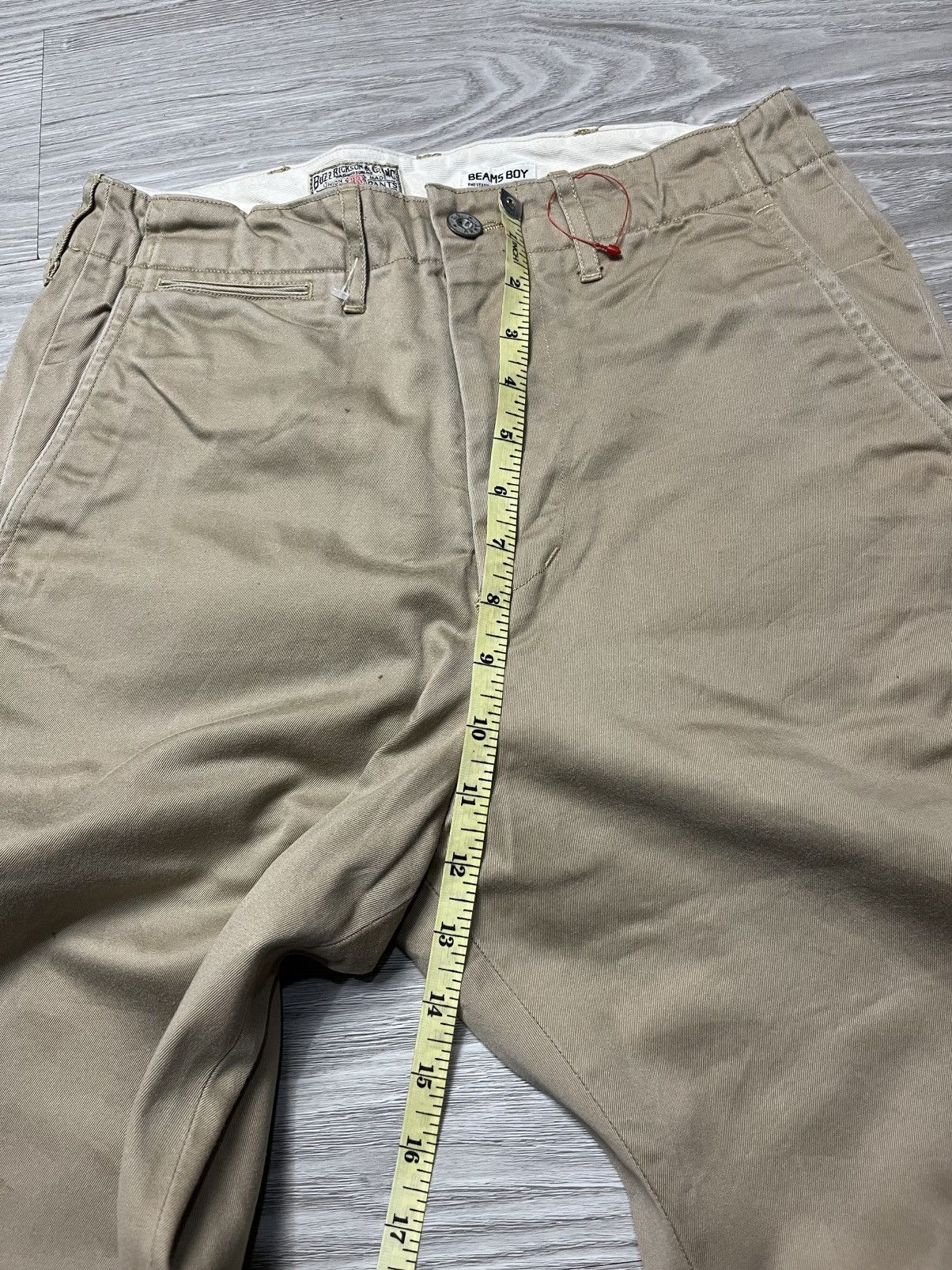 Buzz Rickson's × Japanese Brand × Toyo Enterprises Buzz Rickson X Beams Boy Military Pants Size US 29 - 5 Thumbnail