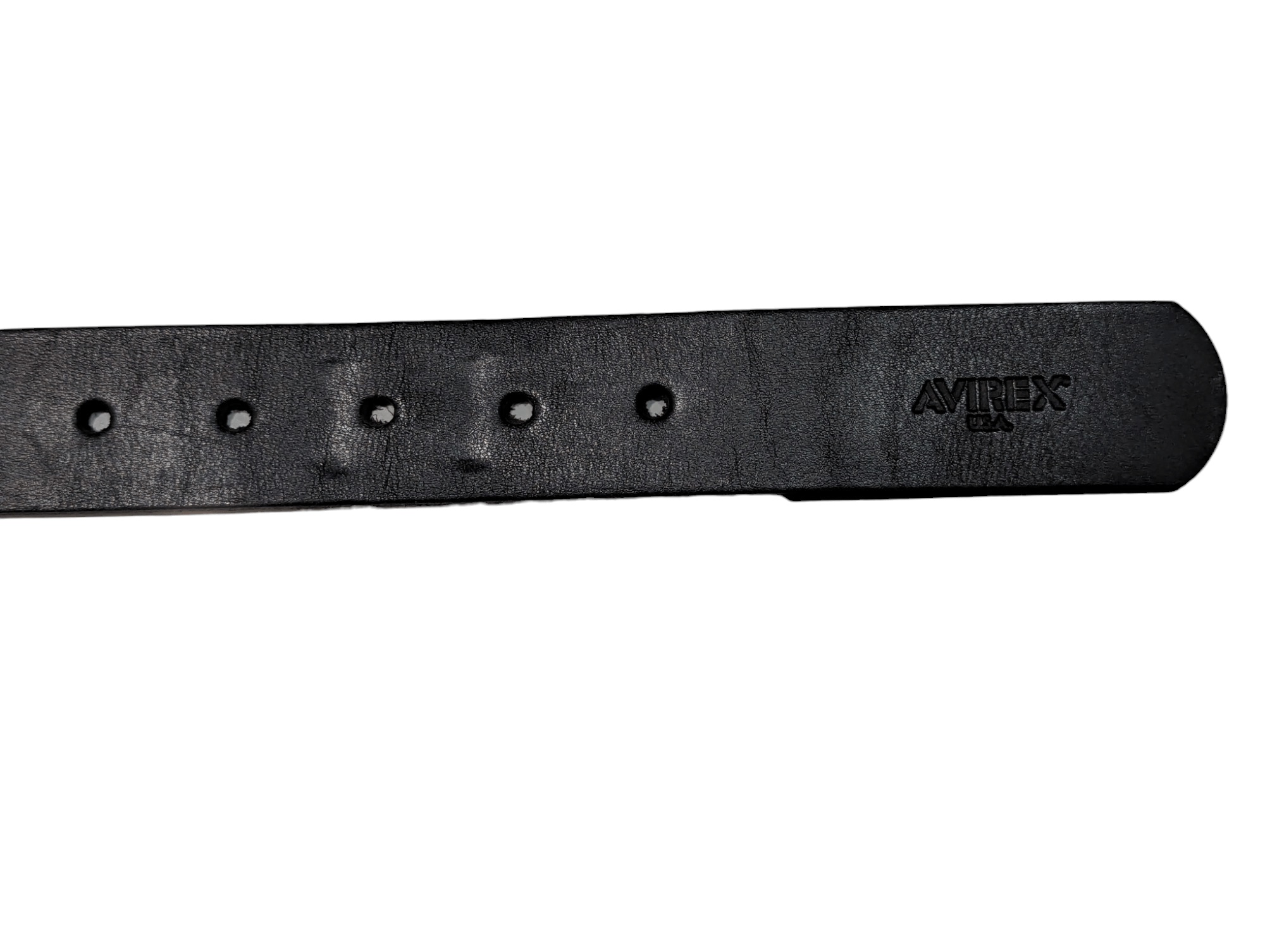Leather AVIREX LEATHER BELT Size 40 - 4 Thumbnail