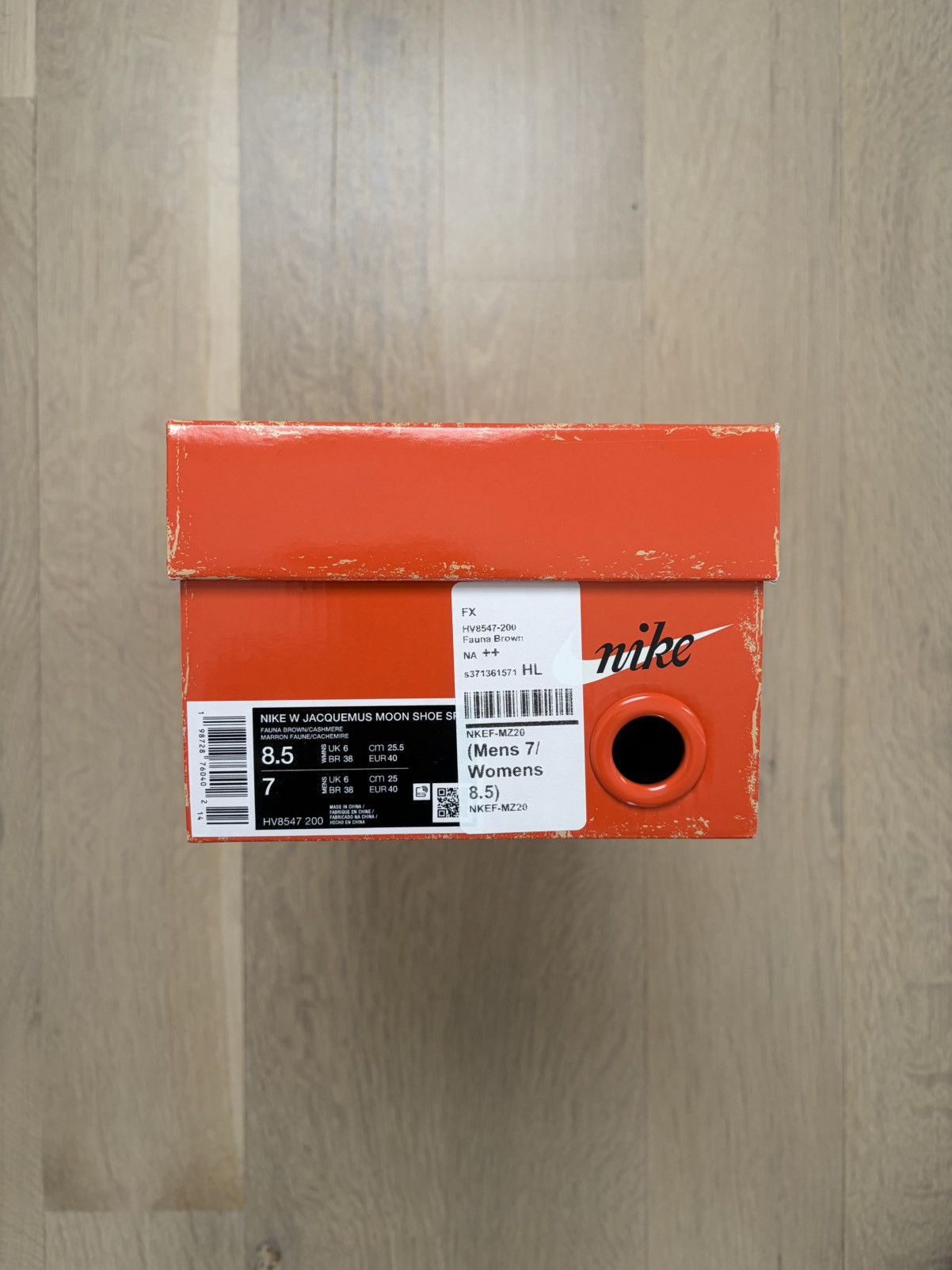Nike Nike x Jacquemus Moon Shoe SP Fauna Brown HV8547-200 Size US 8.5 / IT 38.5 - 9 Thumbnail