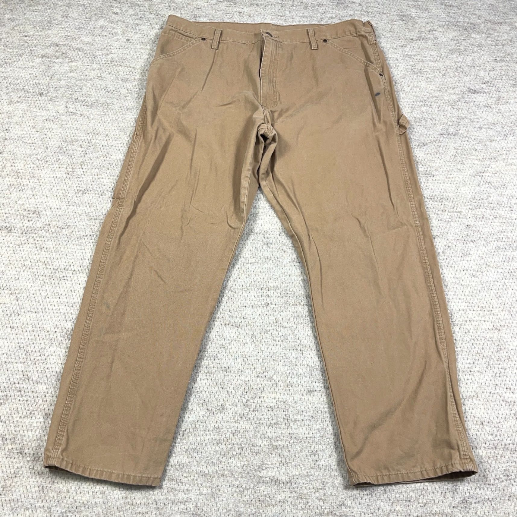Wrangler VINTAGE Wrangler Jeans Men 40x30 Brown Canvas Baggy Grunge Wrangler Jeans Men 40x30 Brown Canvas Baggy Grunge Size US 40 / EU 56 - 3 Thumbnail