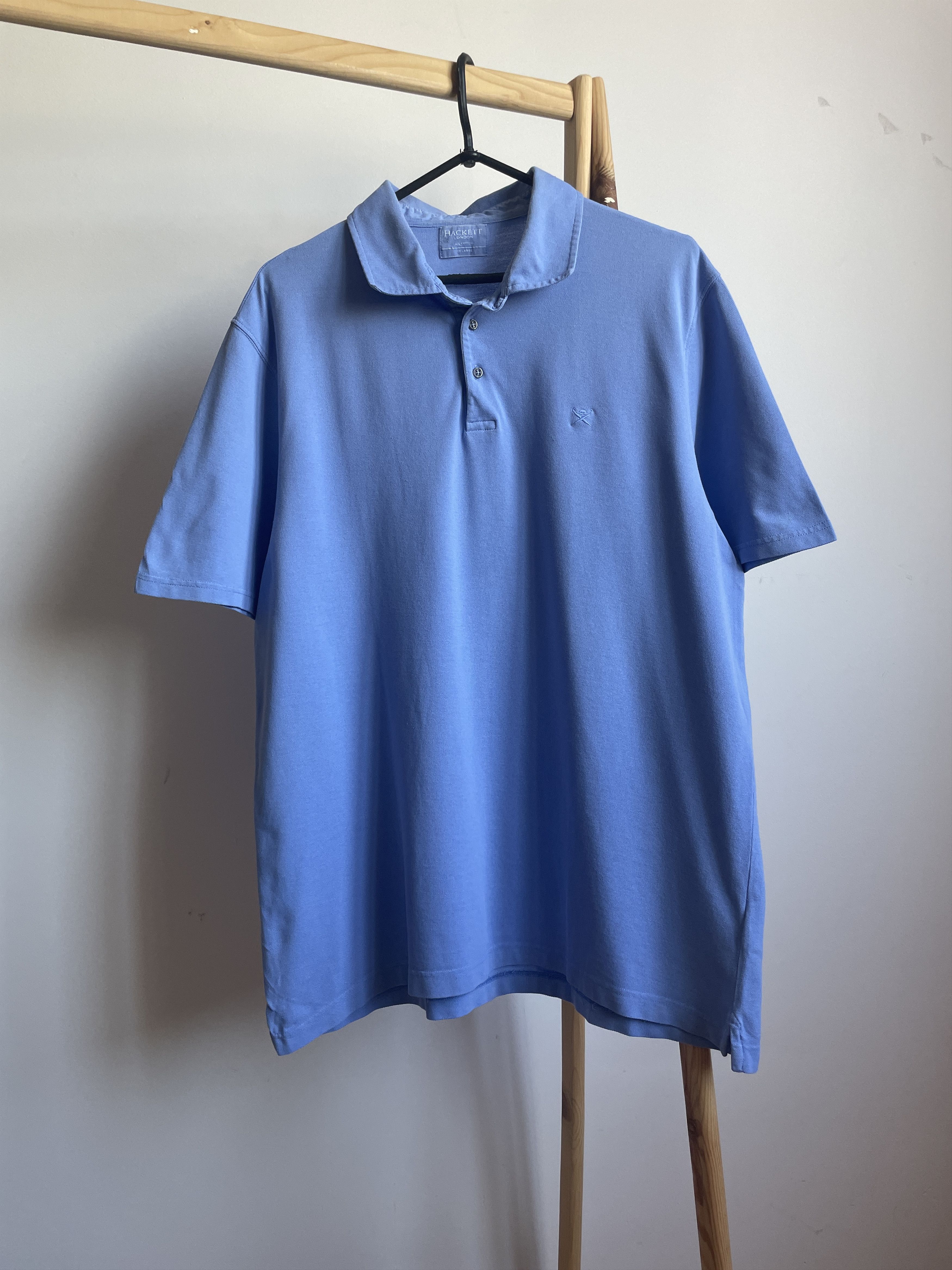 Hackett Hackett Garment Dyed Polo T-Shirt Size XL Size US XL / EU 56 / 4 - 1 Thumbnail