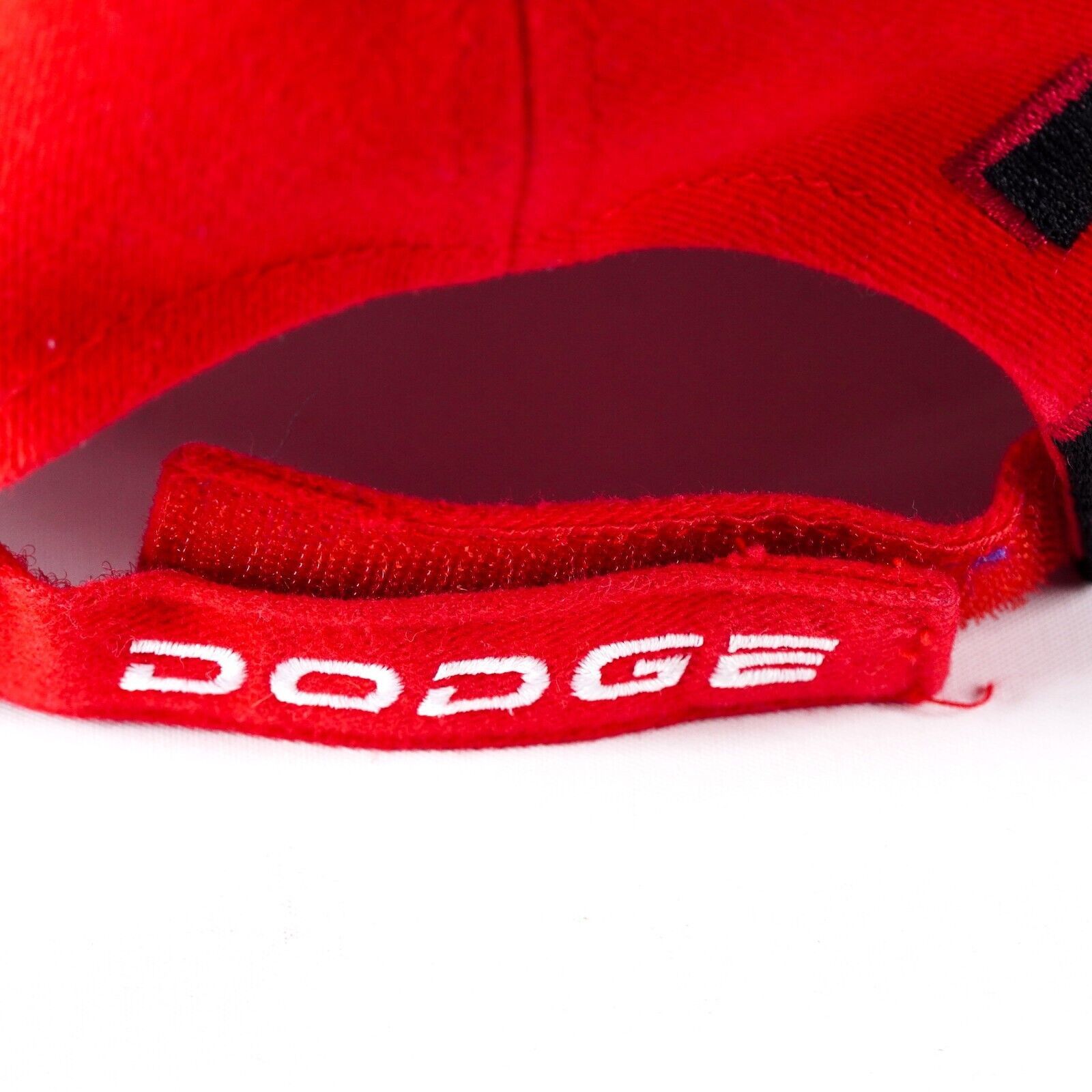 Other Dodge Motorsports Checkered Flag Baseball Hat Visor Cap Red Size ONE SIZE - 4 Thumbnail