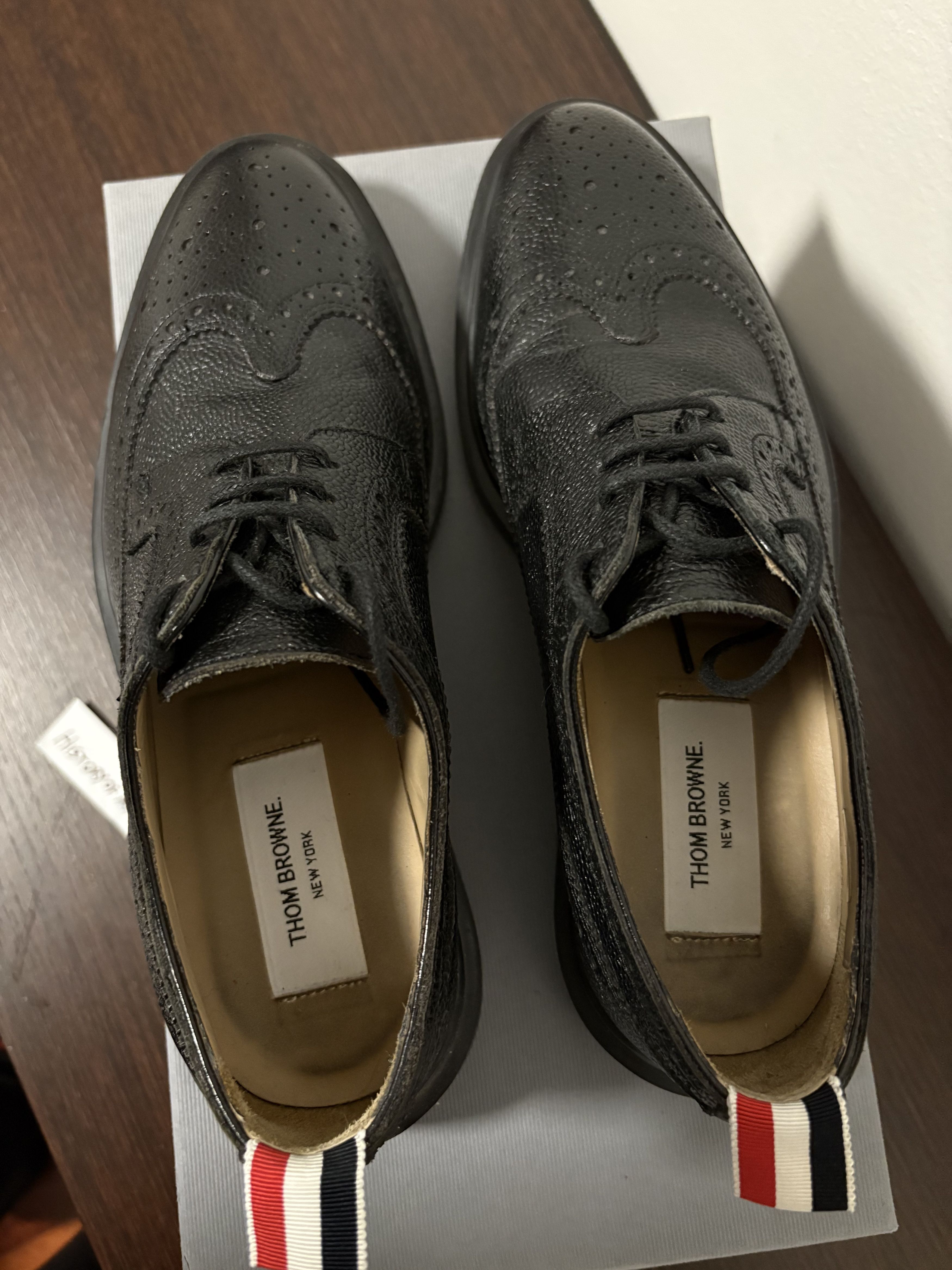 Thom Browne Thom Browne Classic Longwing Brogues Size US 7 / EU 40 - 5 Thumbnail
