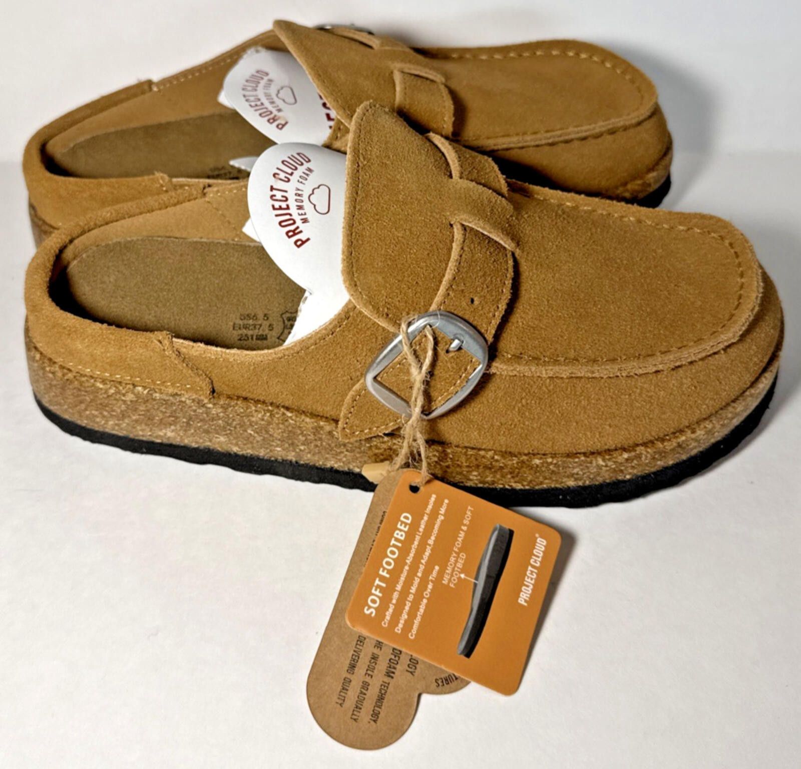 Other Project Cloud Carline Clogs Memory Foam Chestnut Size 6.5 Size US 6.5 / IT 36.5 - 1 Thumbnail