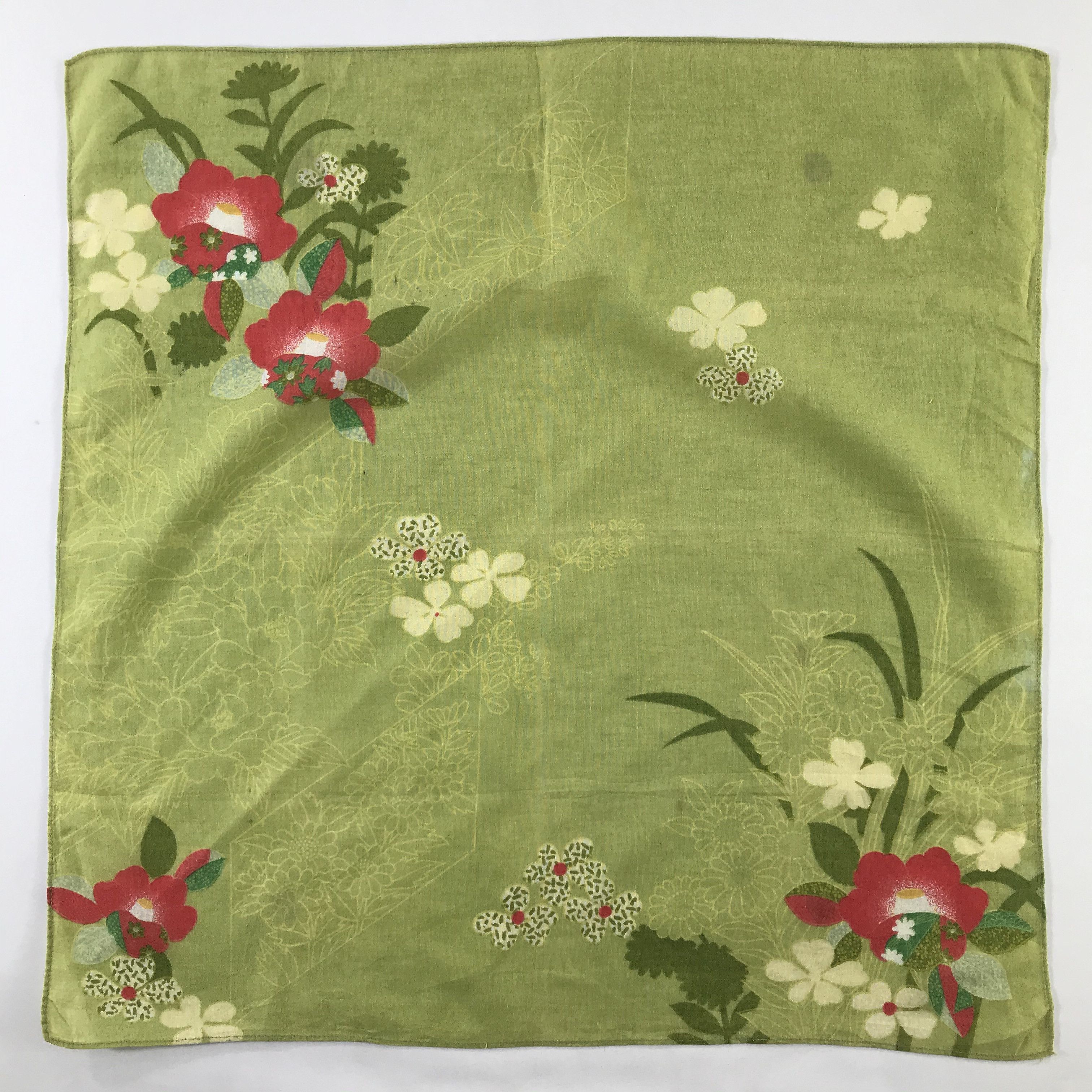 Japanese Brand × Vintage Vintage Bandana / Handkerchief / Neckerchief - S1145 Size ONE SIZE - 1 Thumbnail