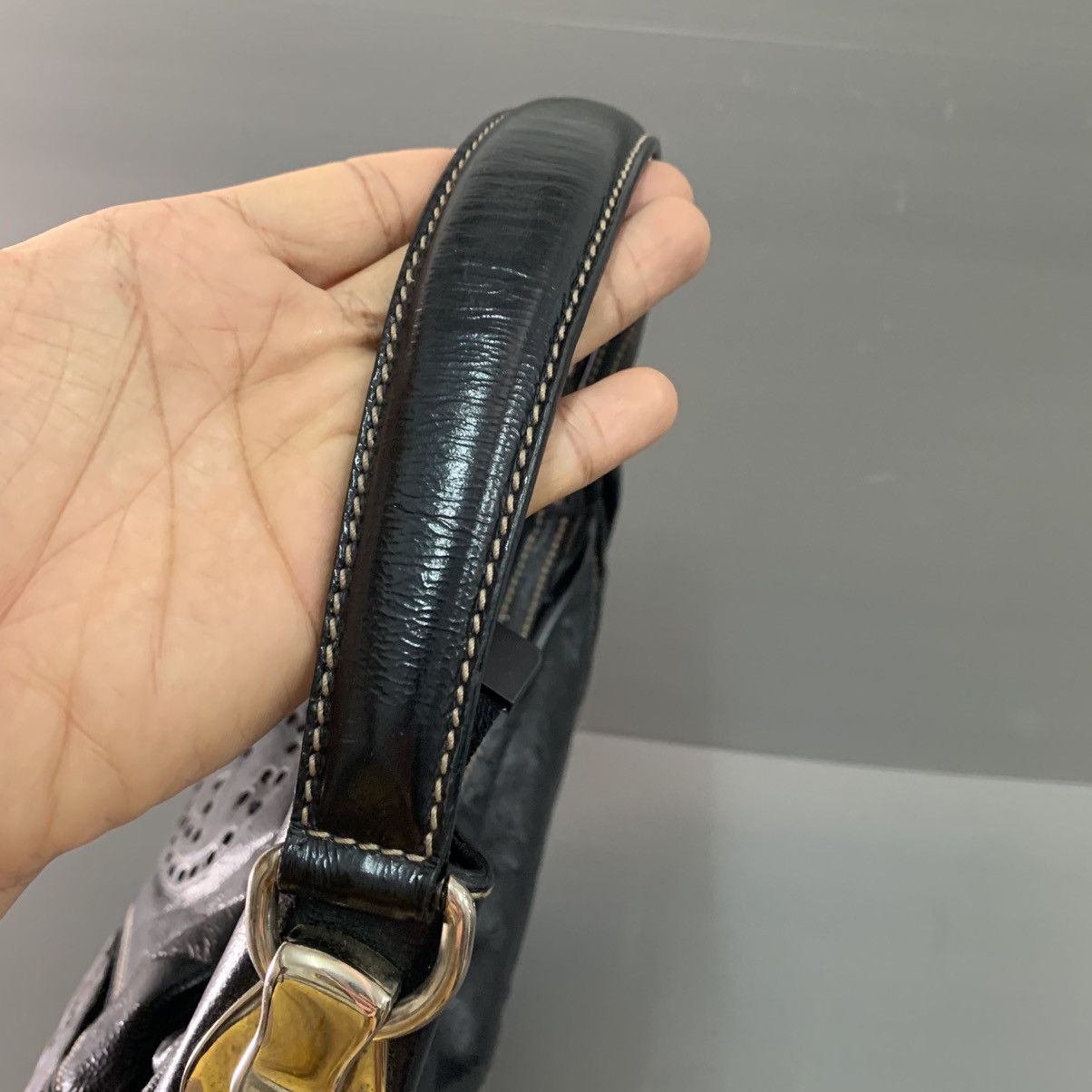 Gucci Gucci Black Hobo Bag Size ONE SIZE - 8 Thumbnail