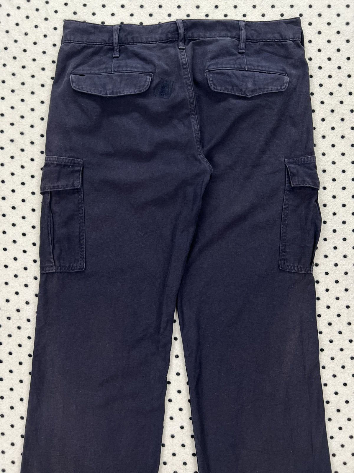 Japanese Brand Domingo DMG Faded Low Rise Cargo Size US 32 / EU 48 - 4 Thumbnail