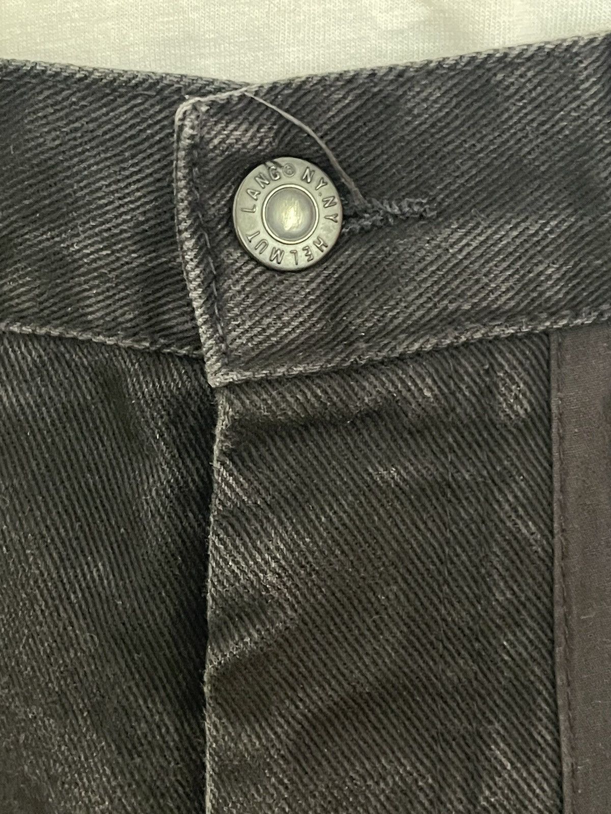 Helmut Lang Helmut Lang legendary inside out denim jeans black Size US 31 - 6 Thumbnail