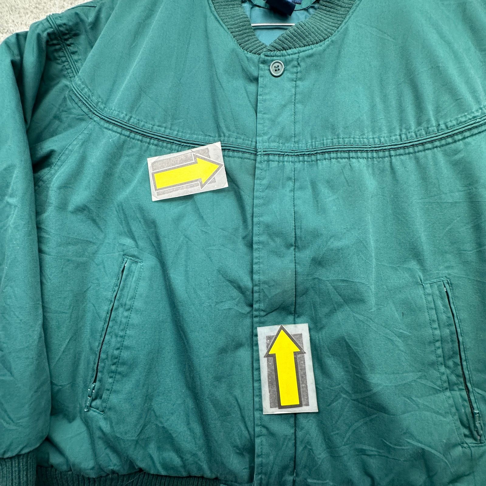 Other Vintage 90s Par Four Bomber Puffer Quilted Jacket Mens Large Size US L / EU 52-54 / 3 - 6 Thumbnail