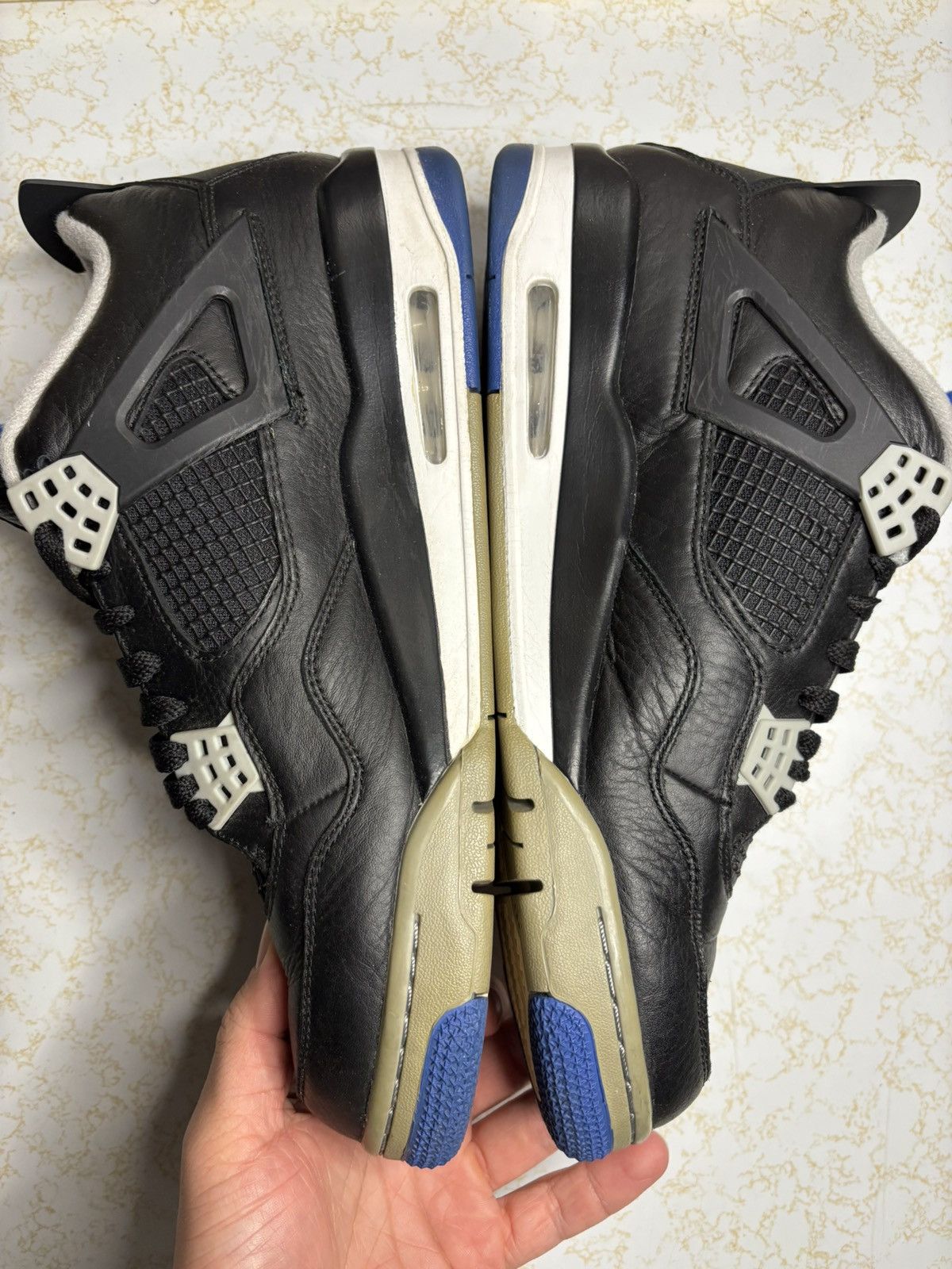 Jordan Brand Air Jordan 4 Retro Motorsports Alternate 2017 Size US 12 / EU 45 - 3 Thumbnail