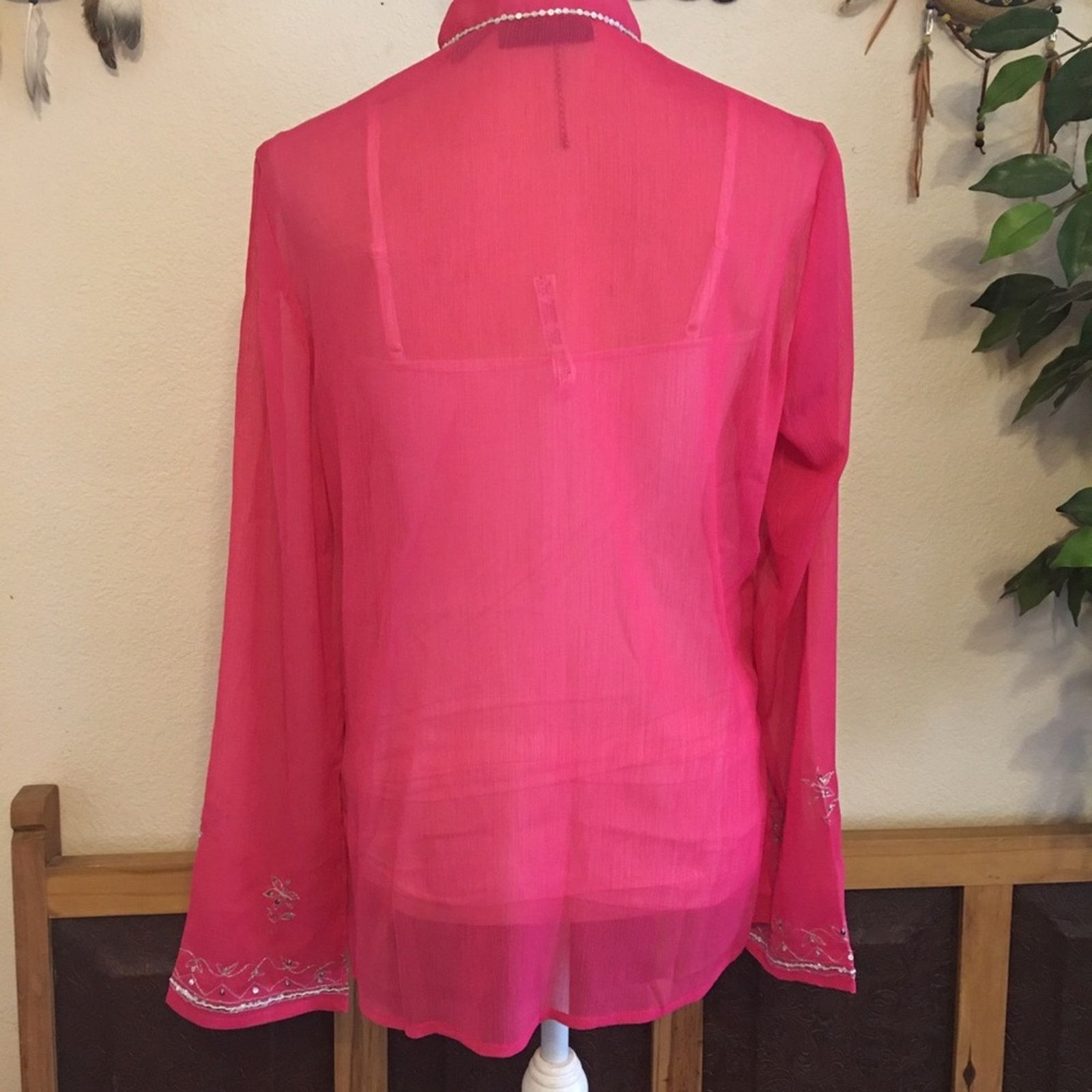 Other Metro Style embellished summer tunic top NWT 10 Size L / US 10 / IT 46 - 4 Thumbnail