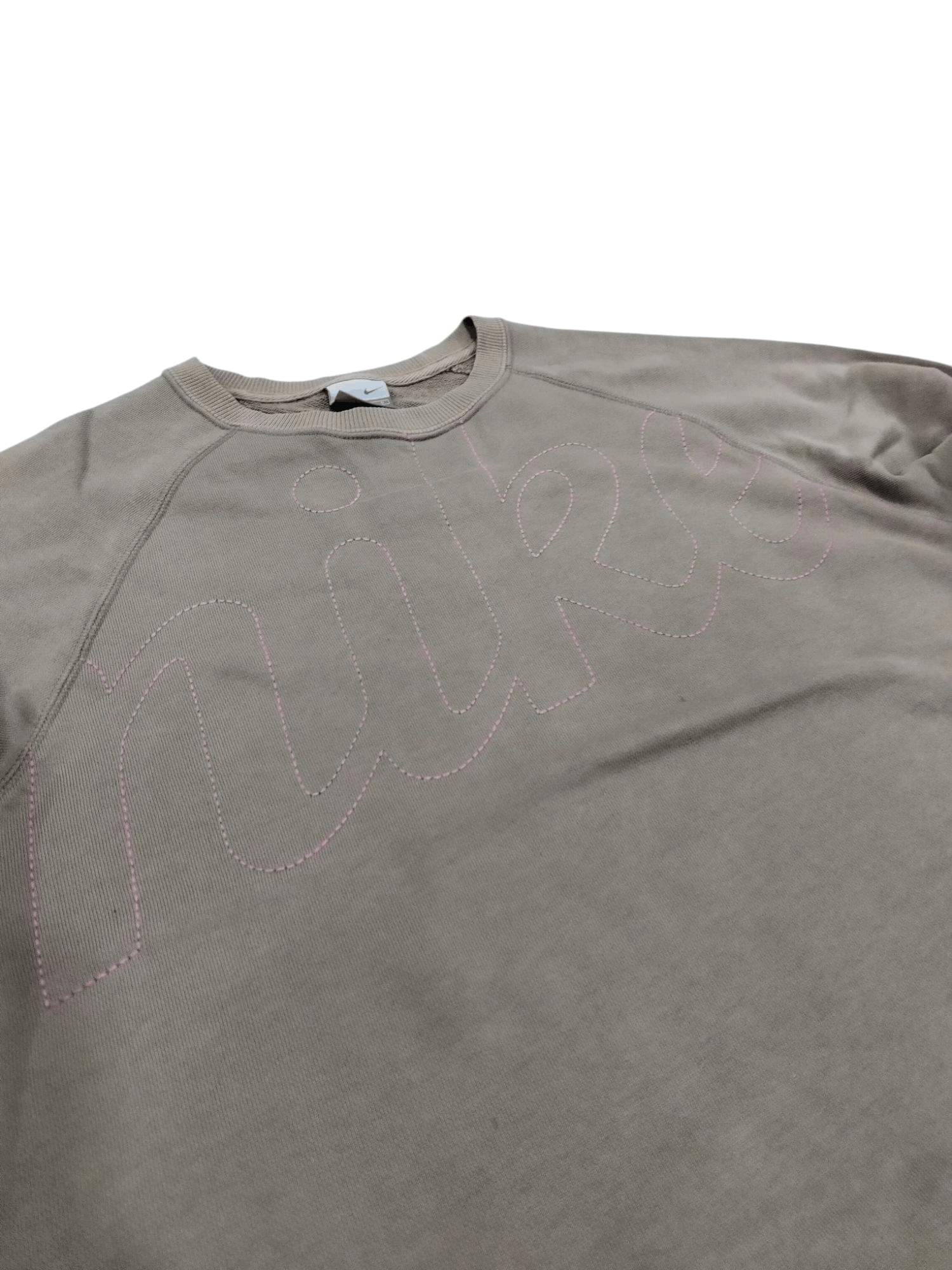Nike × Vintage Vintage Y2K Nike Embroidery Word Sweatshirt Size US M / EU 48-50 / 2 - 2 Thumbnail