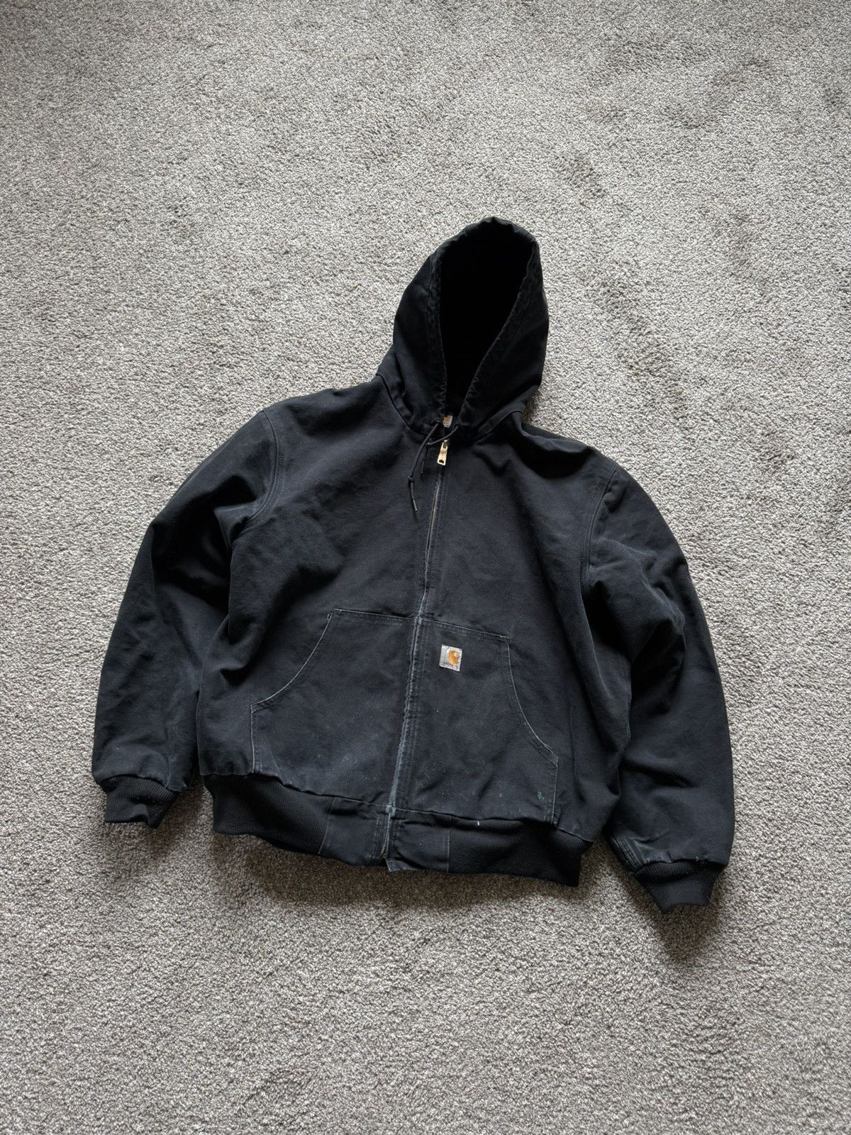 Carhartt Vintage Carhartt Active Jacket Made in USA Workwear Hoodie Size US XL / EU 56 / 4 - 1 Thumbnail