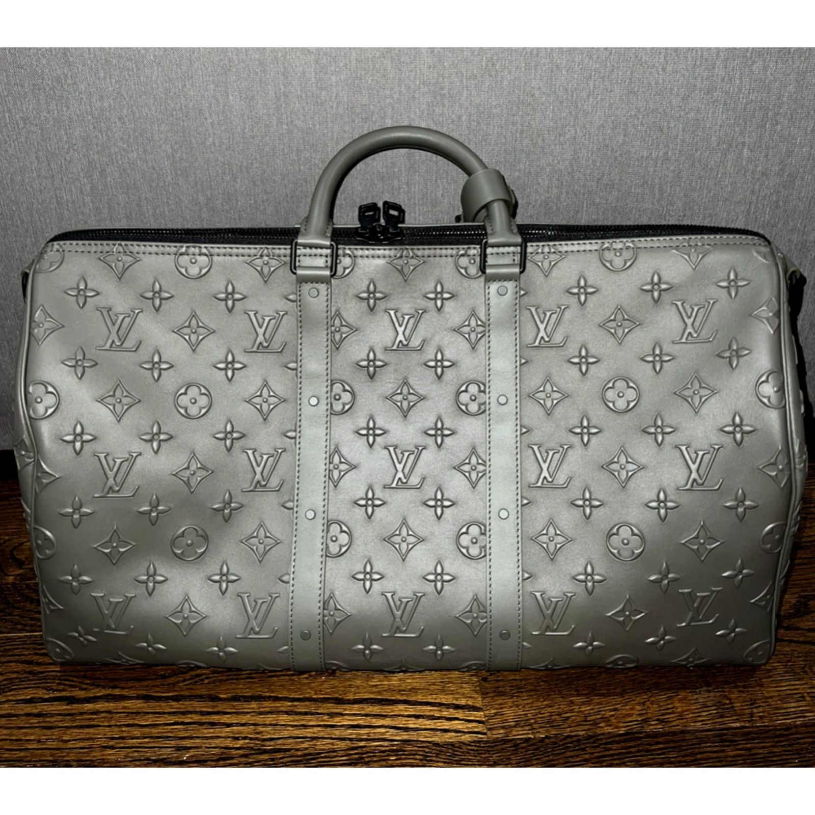 Louis Vuitton Louis Vuitton Keepall Bandouliere Duffle Weekend Travel Bag Size ONE SIZE - 8 Thumbnail