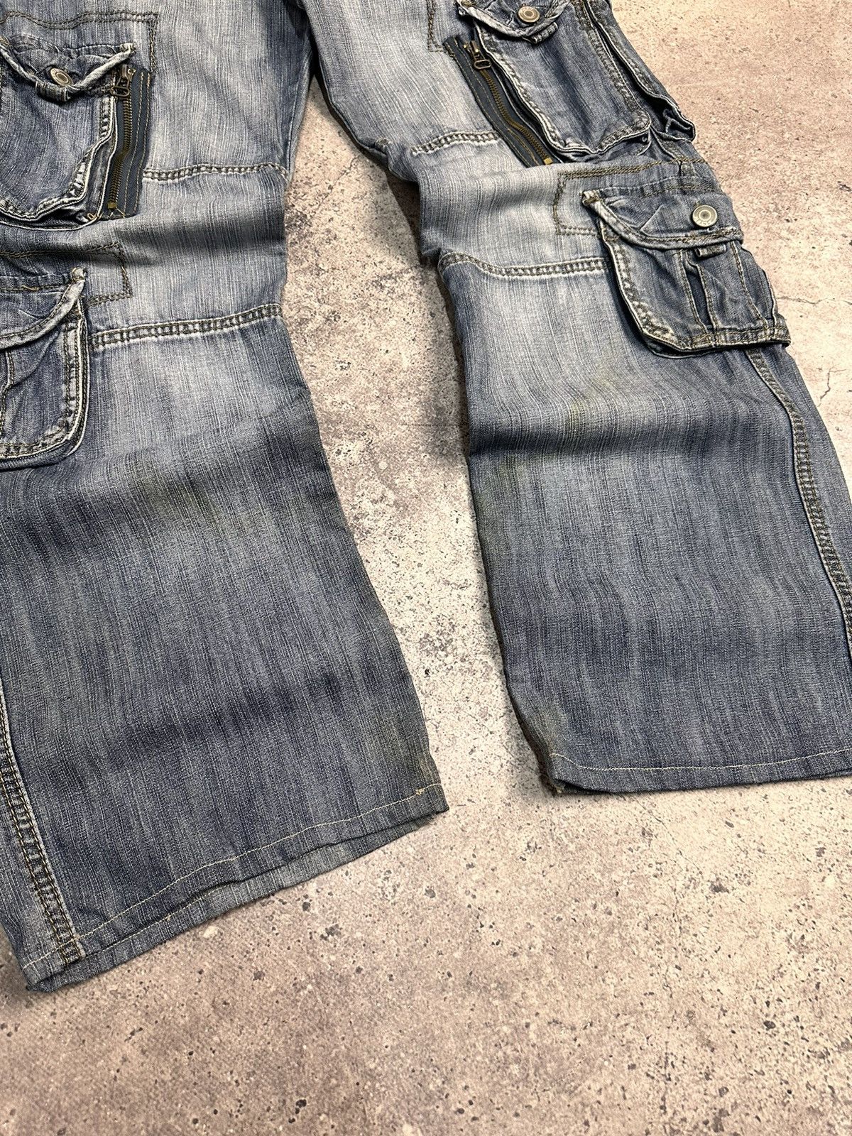 If Six Was Nine LGB Baggy GOA Flare Military Style Cargo Pants Tornado Mart Size US 30 / EU 46 - 4 Thumbnail