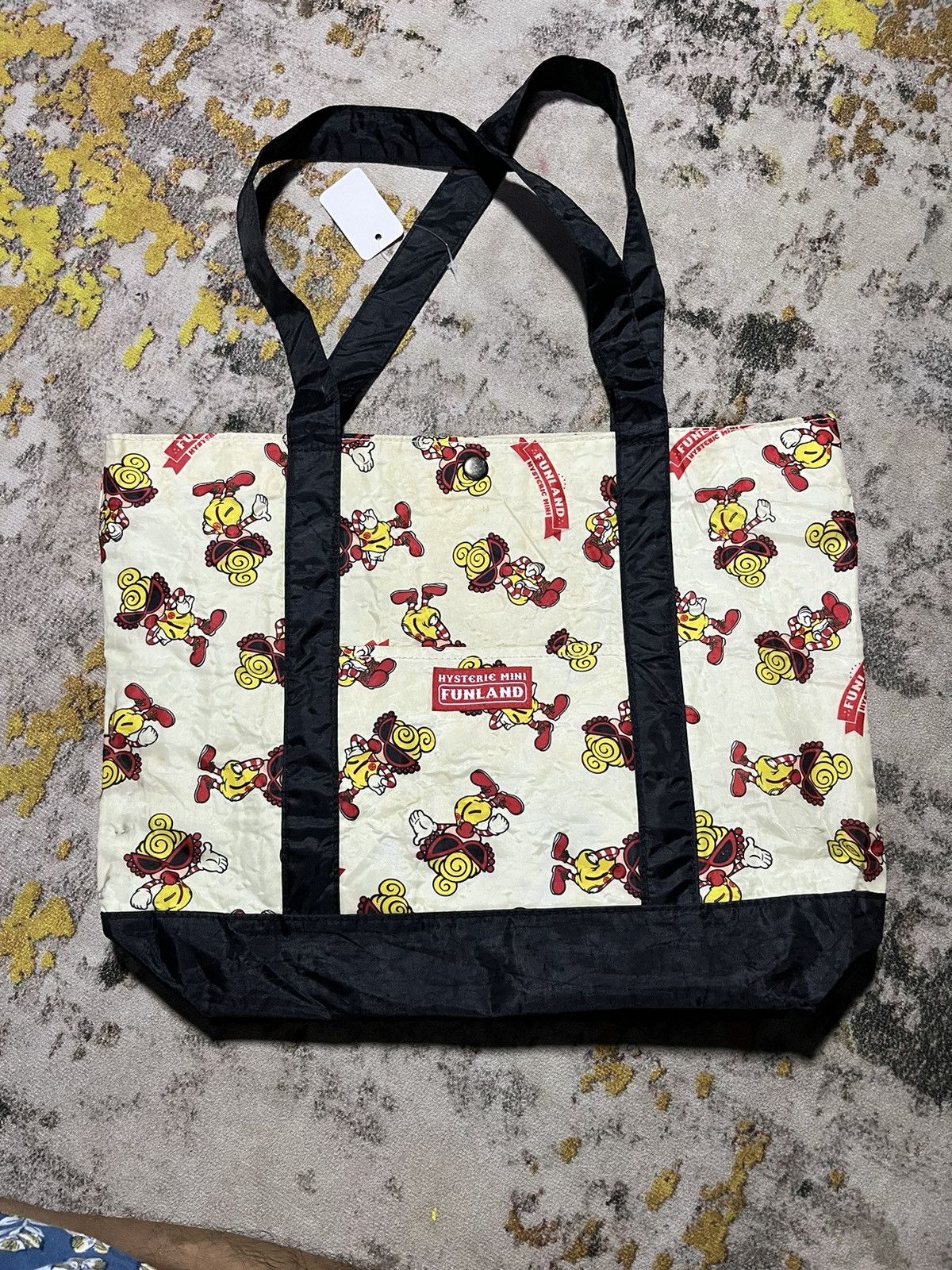 Hysteric Glamour × Japanese Brand Hysteric Glamour Funland Full Print Tote bag Japan 🇯🇵 Size ONE SIZE - 3 Thumbnail