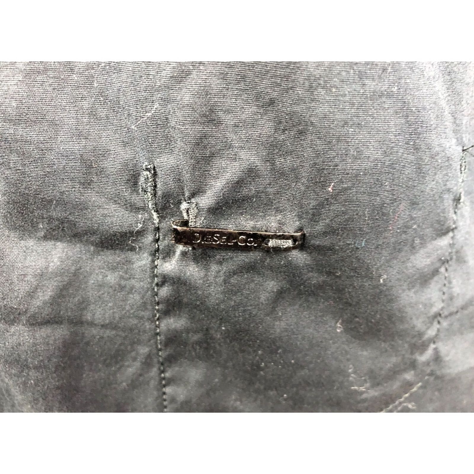 Diesel Diesel Shirt XL Black Cotton Slim Fit Mens Button-Up Collared Long Sleeve Casual Size US XL / EU 56 / 4 - 7 Thumbnail