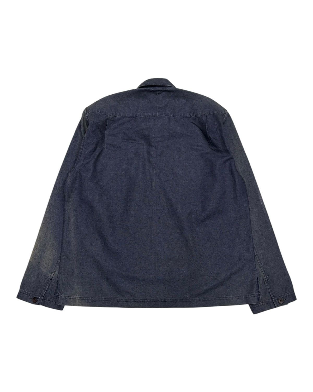 Issey Miyake 🔥KAZUTAKA KATO ZIPPER MINIMAL WORK JACKET FADED Size US M / EU 48-50 / 2 - 4 Thumbnail