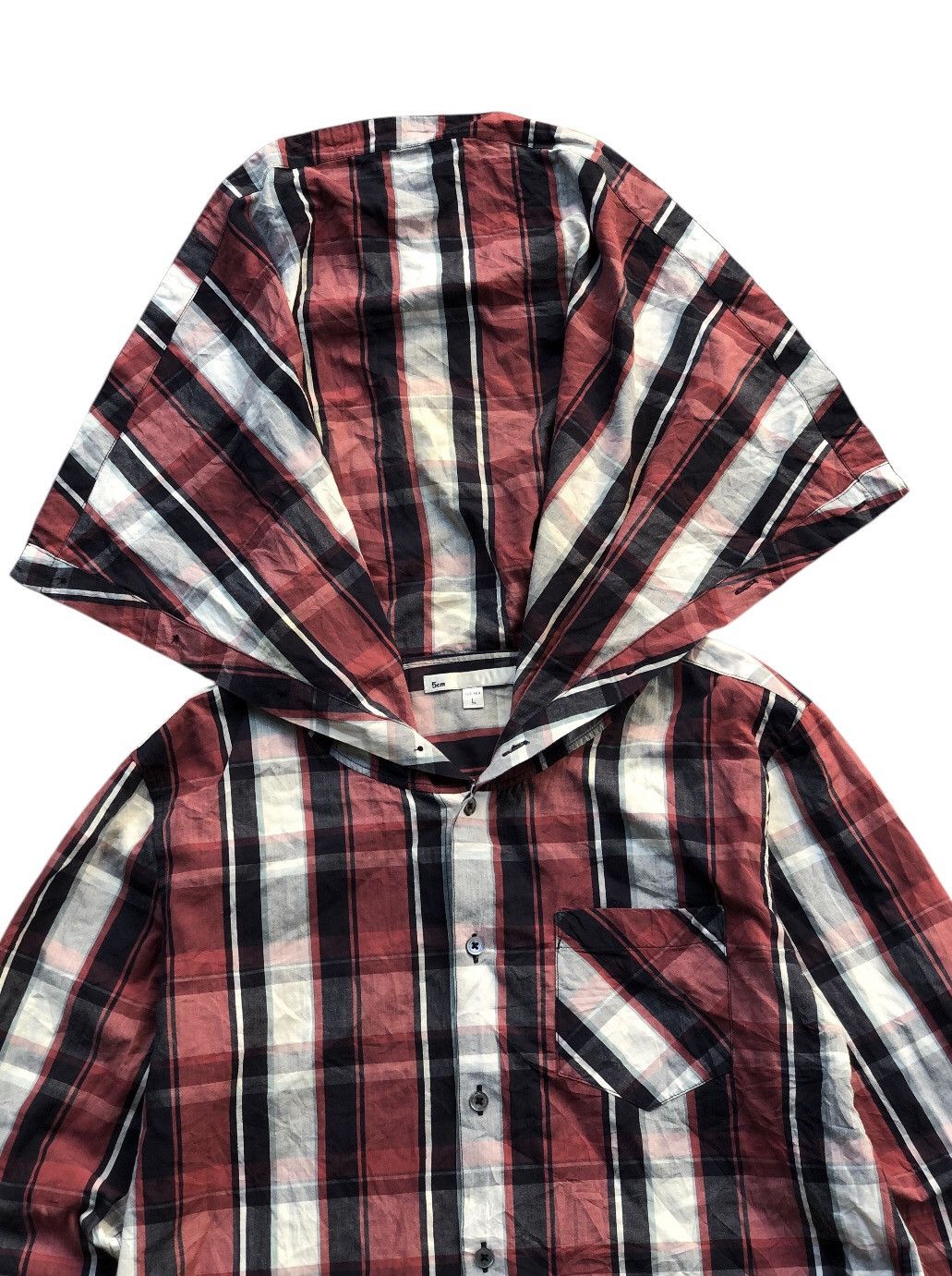 Japanese Brand × Le Grande Bleu (L.G.B.) 5cm Plaid Shirt Ifsixwasnine Style Size US L / EU 52-54 / 3 - 2 Thumbnail