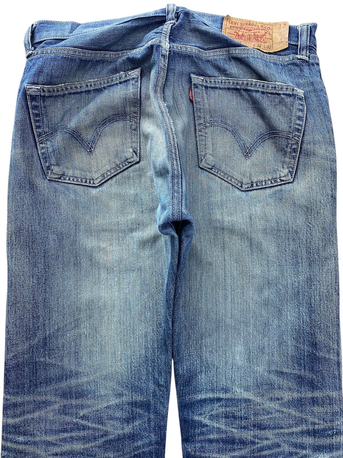 Levi's Levi’s 501 Distressed Patch Work Style Baggy Jeans Size US 33 - 4 Thumbnail