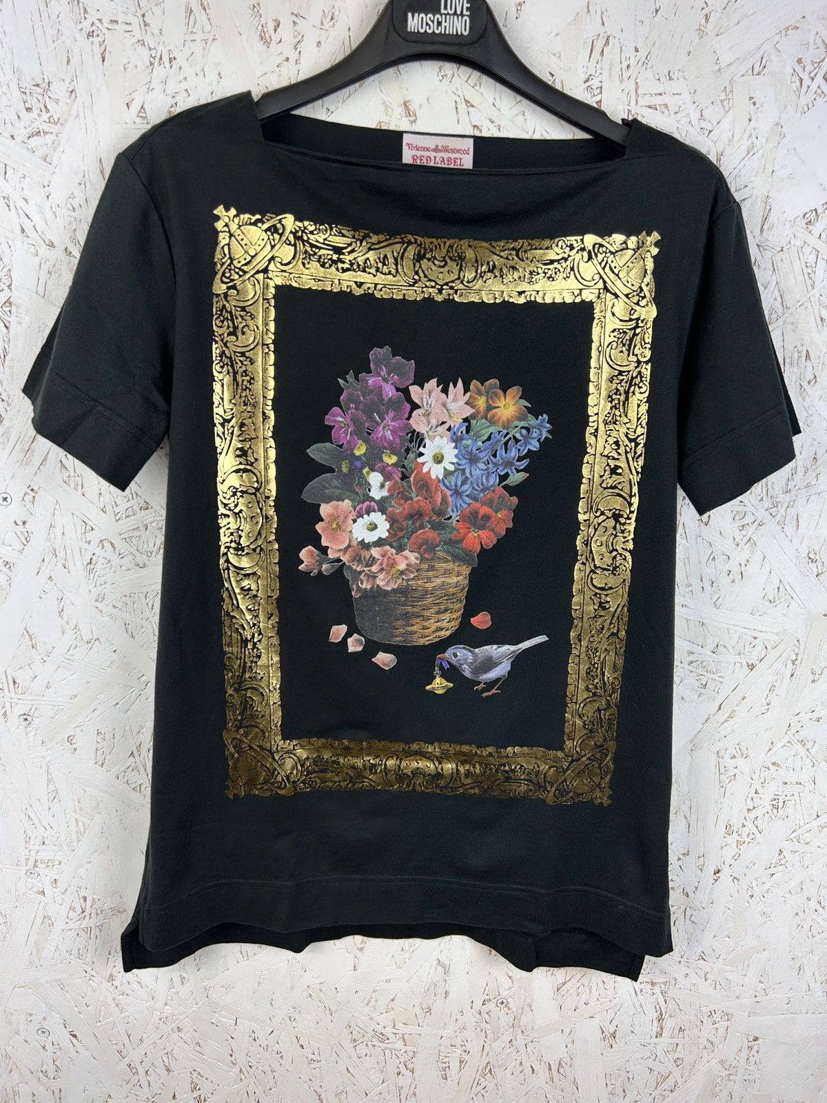 Vivienne Westwood Vivienne Westwood Bouquet Bird Art Painting T-Shirt Size S / US 4 / IT 40 - 1 Thumbnail