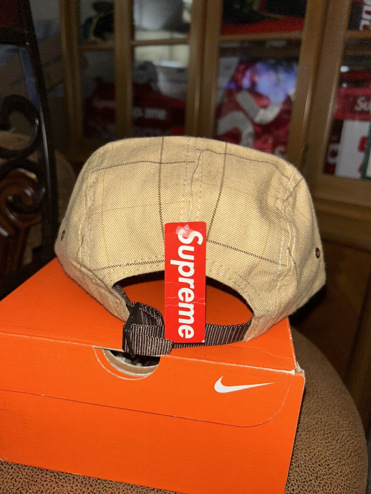 Supreme Supreme Plaid ATF Pane Camp Cap 1999-2002 NEW WITH TAGS!!! Size ONE SIZE - 3 Thumbnail