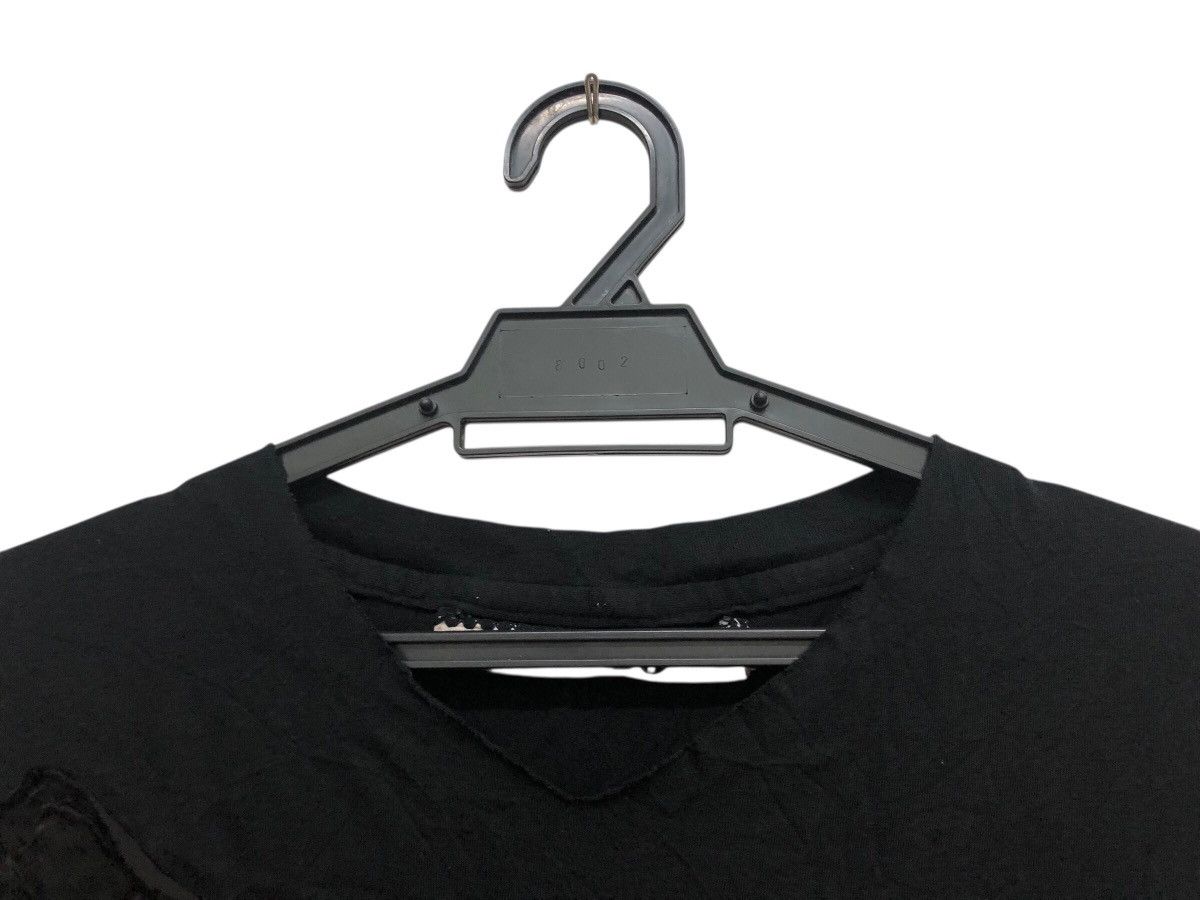 gomme GOMME HOMME 🖤 MAKI HIROSHIGE ATELIER PATCHWORK V NECK TEE Size US M / EU 48-50 / 2 - 6 Thumbnail